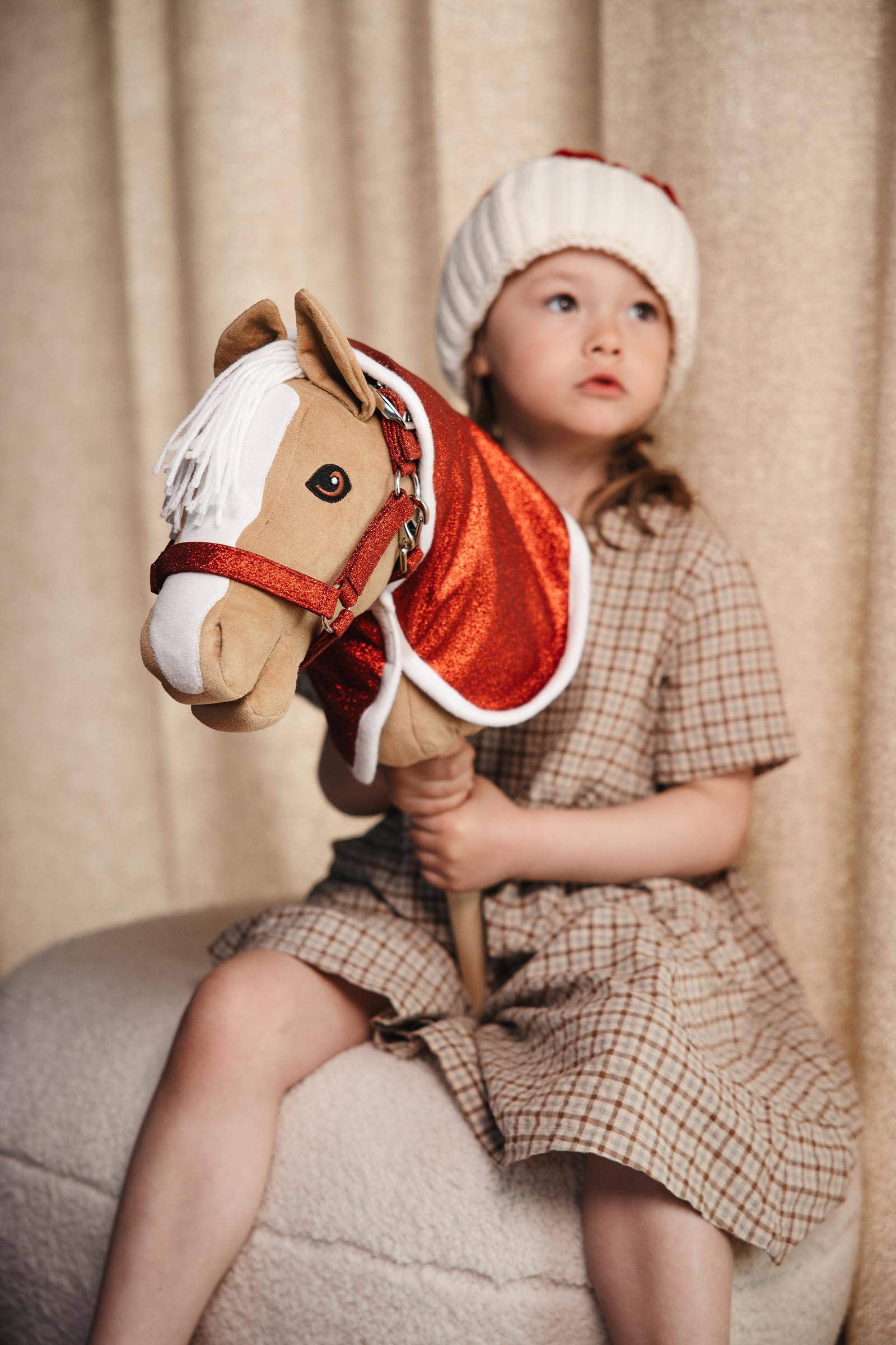 My Hobby Horse manta navide&ntilde;a con brillo