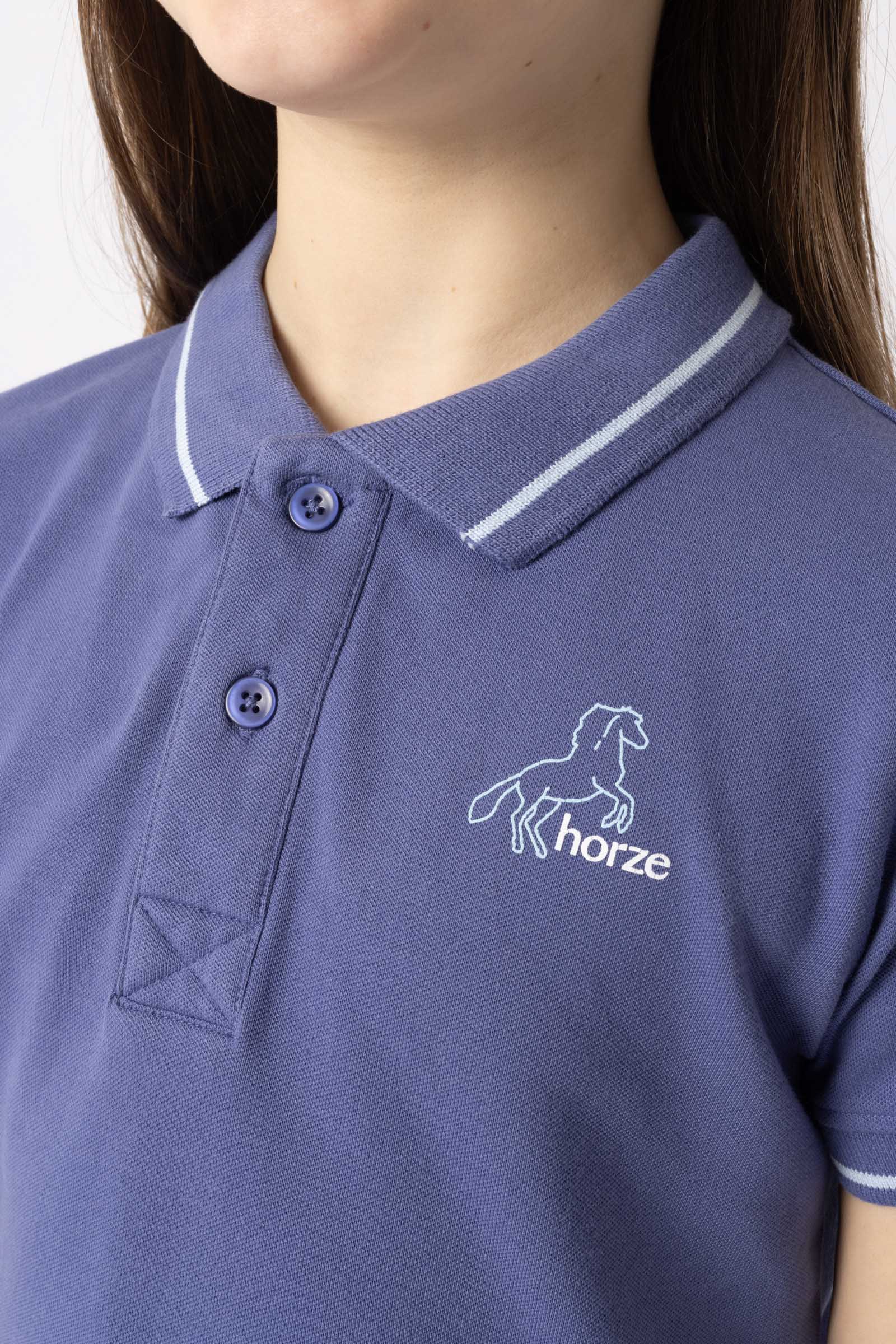 Camisa Polo Funcional para Ni&ntilde;os Horze Sohra