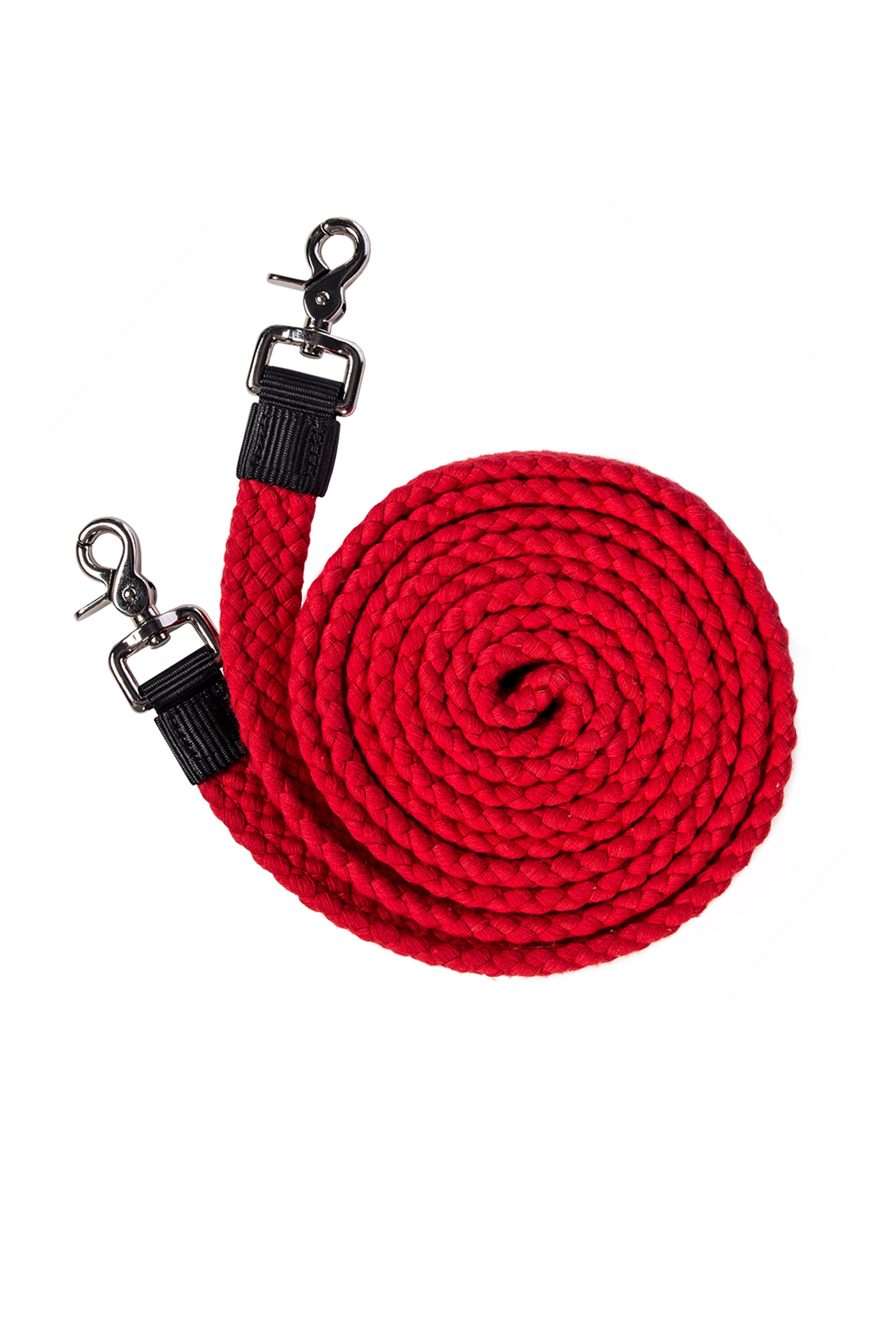 F.R.A. Freedom Riding Articles Gabi Flat Woven Cotton Riendas 25mm, con Clips 300cm