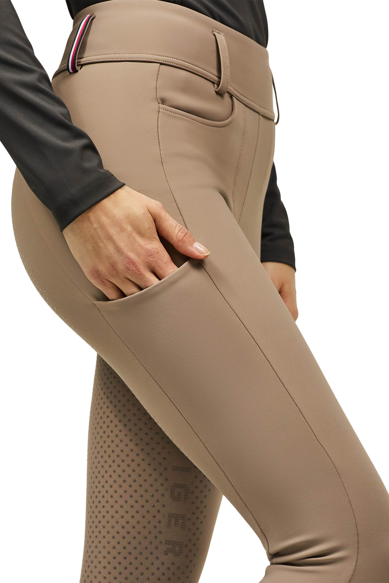 Tommy Hilfiger Equestrian Vermont pantalones de montar para mujer con refuerzo de asiento completo