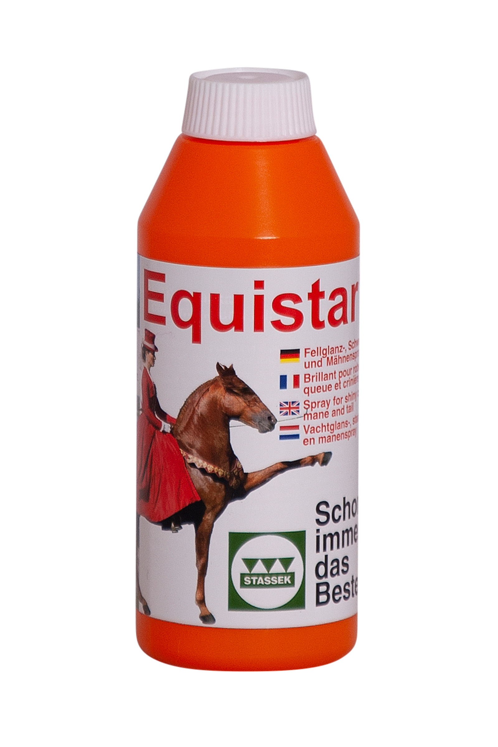 Stassek Equistar Mane & Tail Spray sin pulverizador, 250 ml