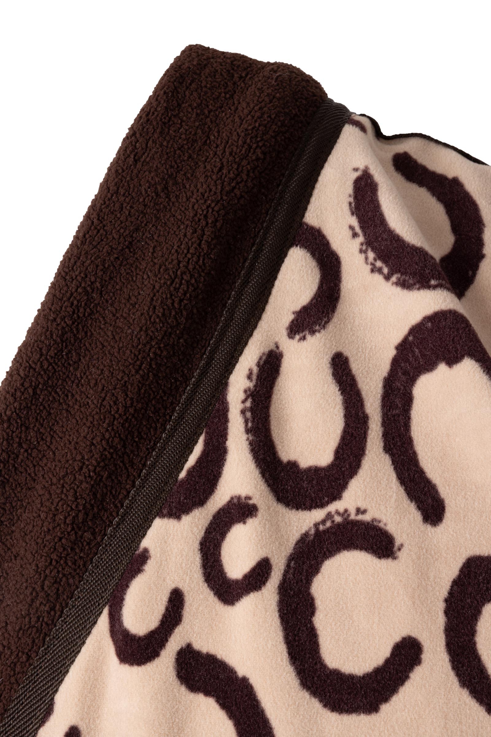 Horze manta de secado de teddyfleece con pelo largo