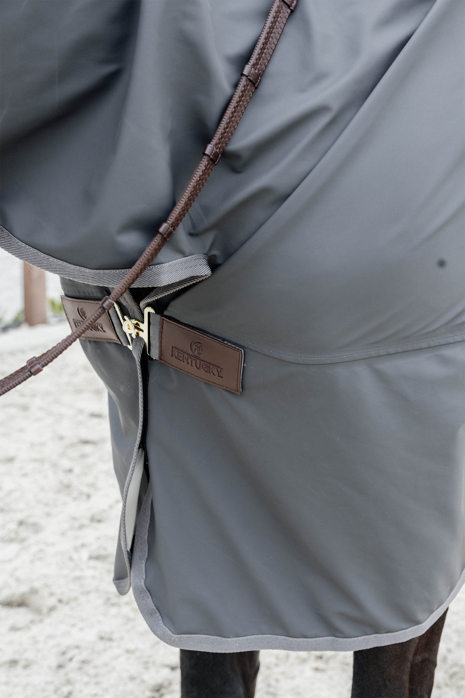 Kentucky Horsewear Hurricane Manta de lluvia, 0g