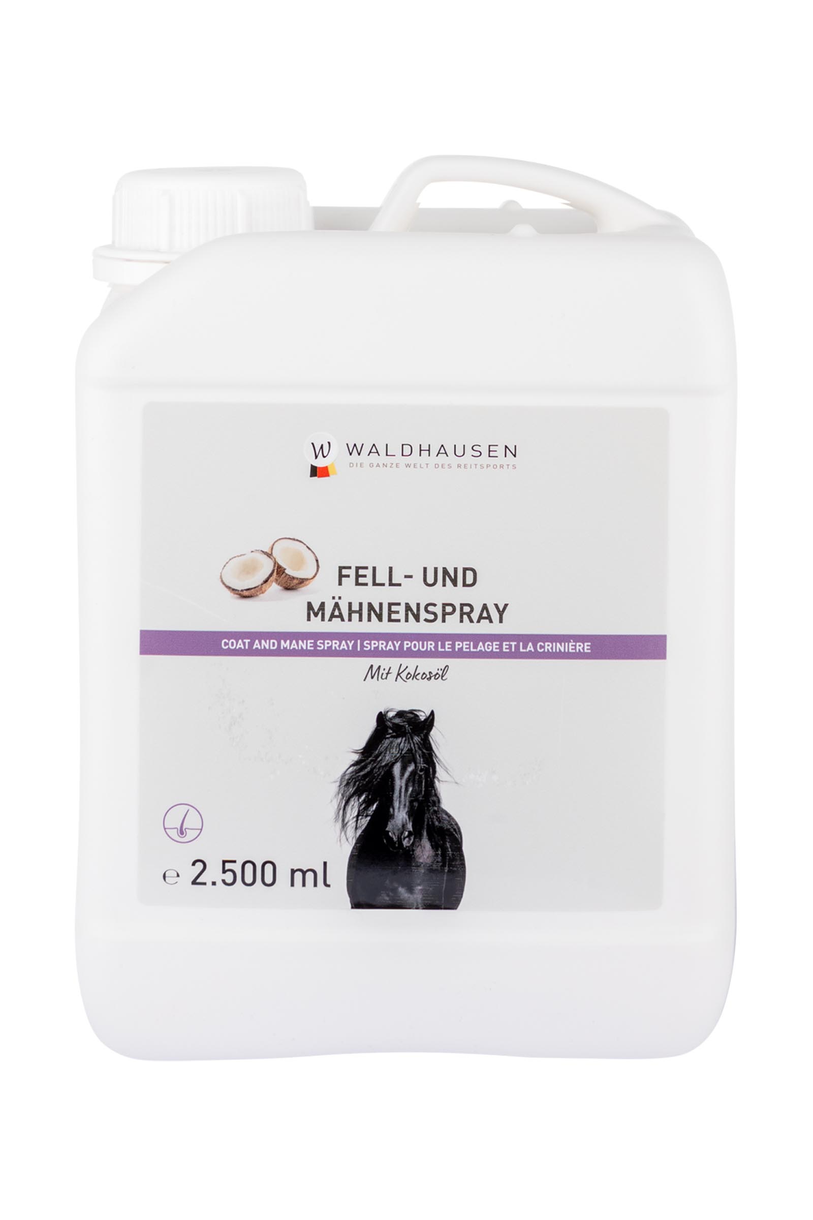 Waldhausen Spray para pelaje y melena con aceite de coco, 2500ml
