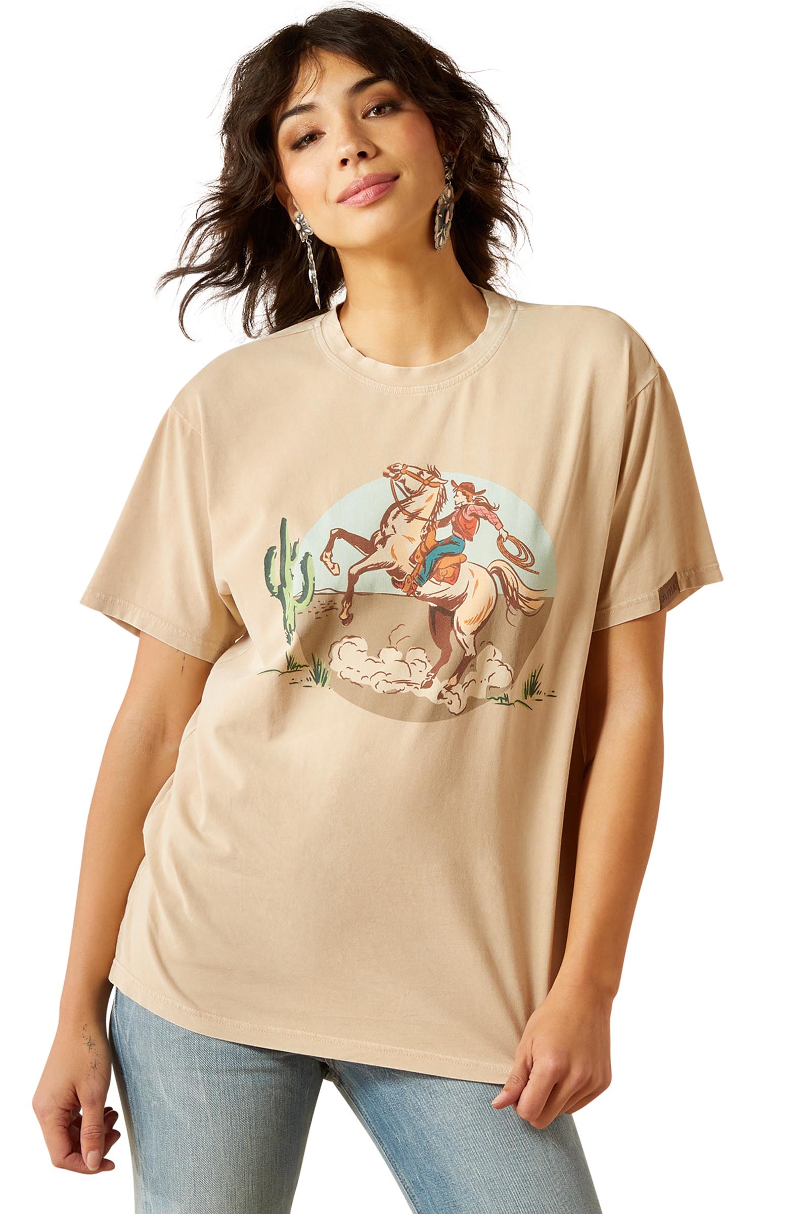 Ariat Ride On camiseta para mujer