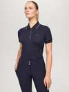 Tommy Hilfiger Equestrian Camden polo con cremallera para mujer