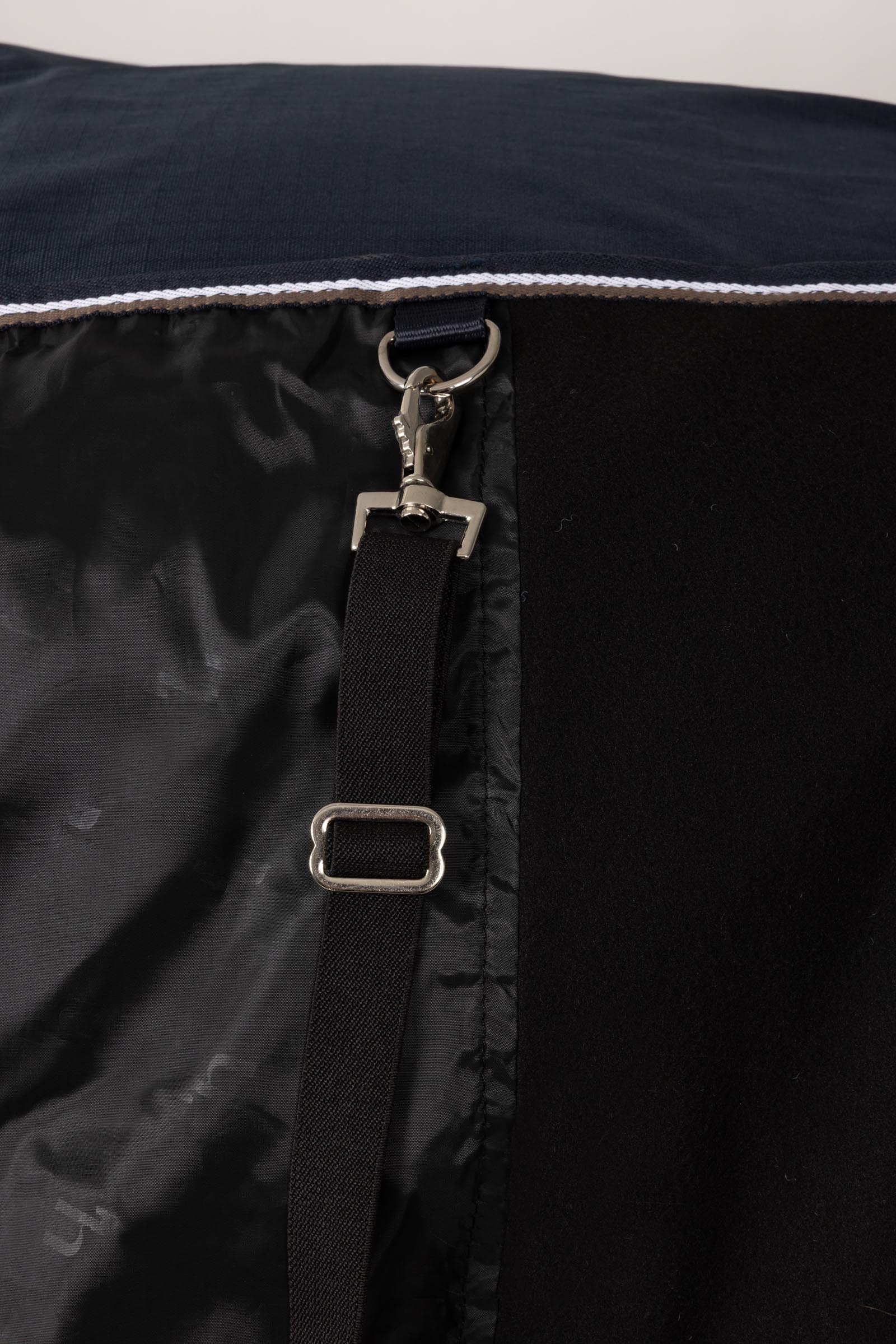 Horze Glasgow Manta de Exterior con Revestimiento Polar y Acentos Reflectantes 