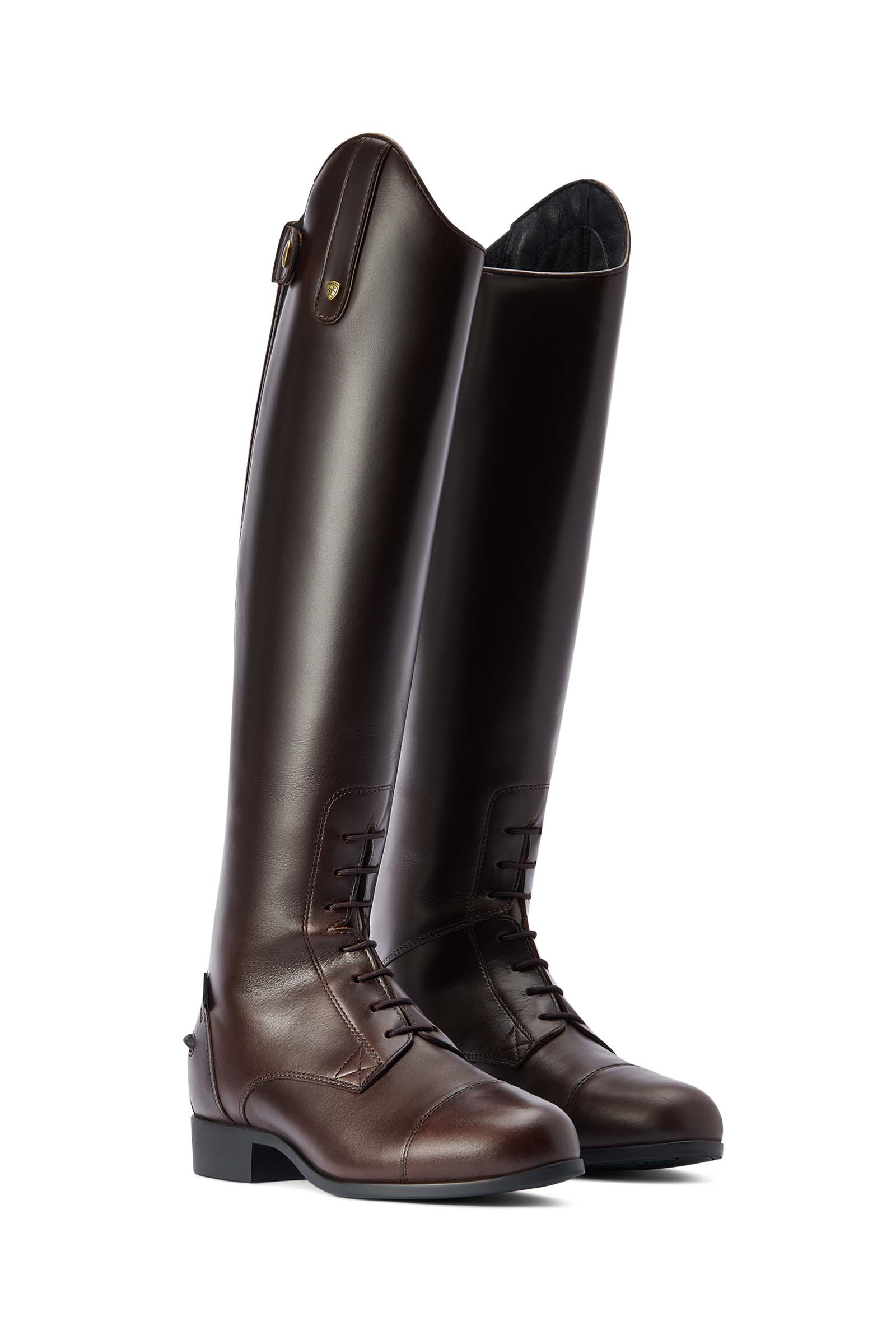 Chocolate Brown Ariat Heritage Contour II H2O Botas de equitaci&oacute;n t&eacute;rmicas para mujer