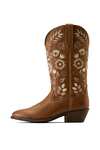 Ariat Mujer Heritage Meadow botas western con puntera redonda