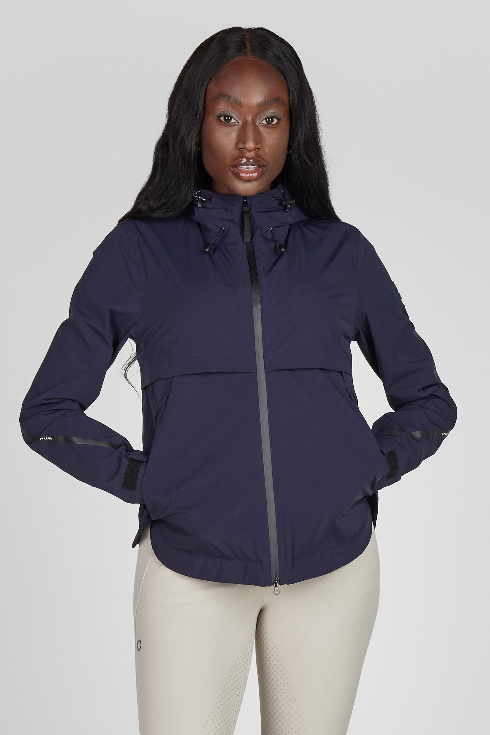 Pikeur chaqueta de lluvia para mujer