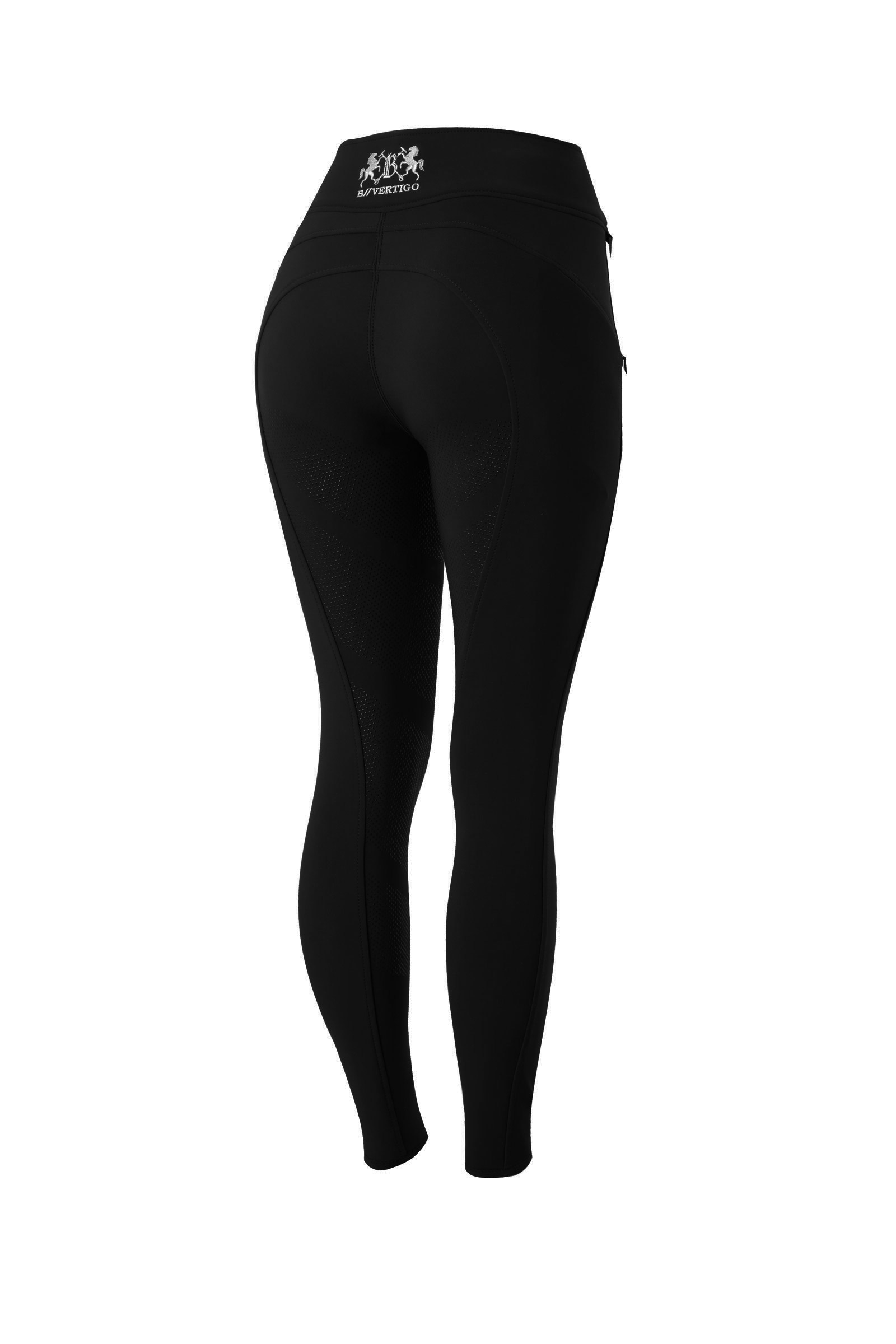 B Vertigo Justine Thermo pantalones de equitaci&oacute;n para mujer con asiento completo de silicona