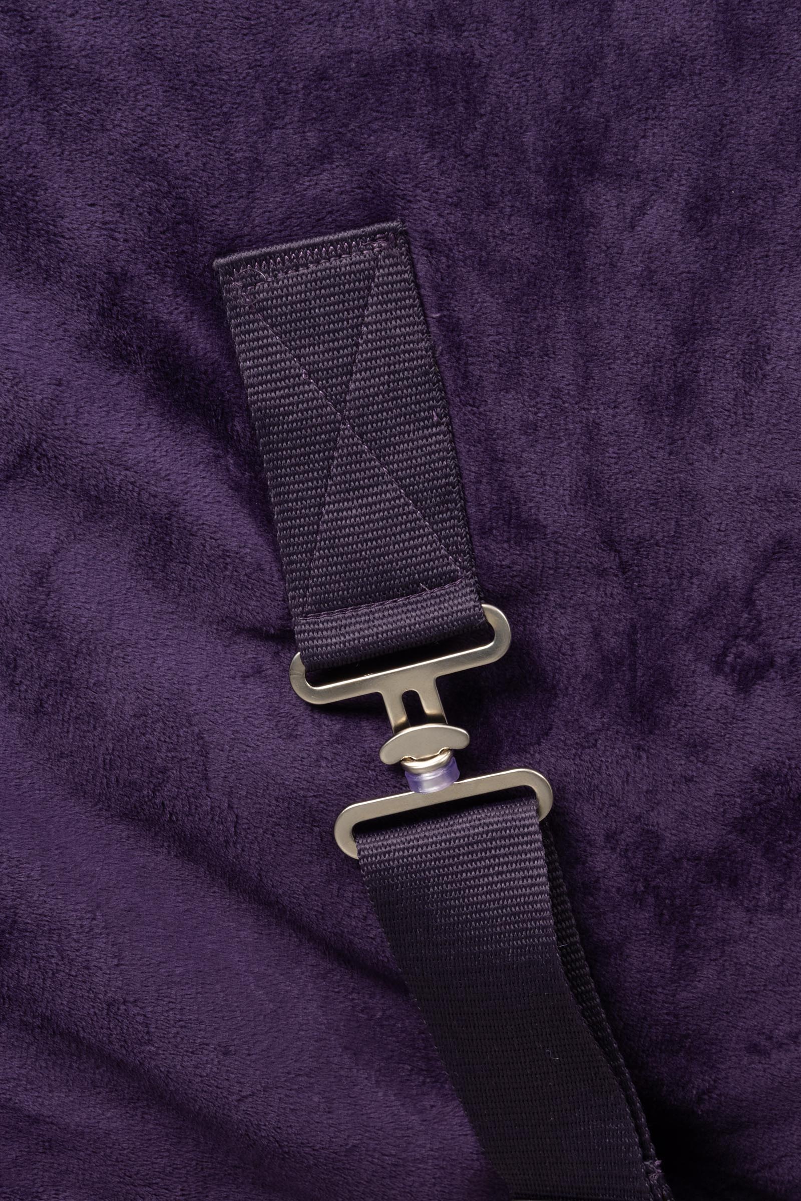 Manta Polar con Cuello de Piel HorzeLincoln