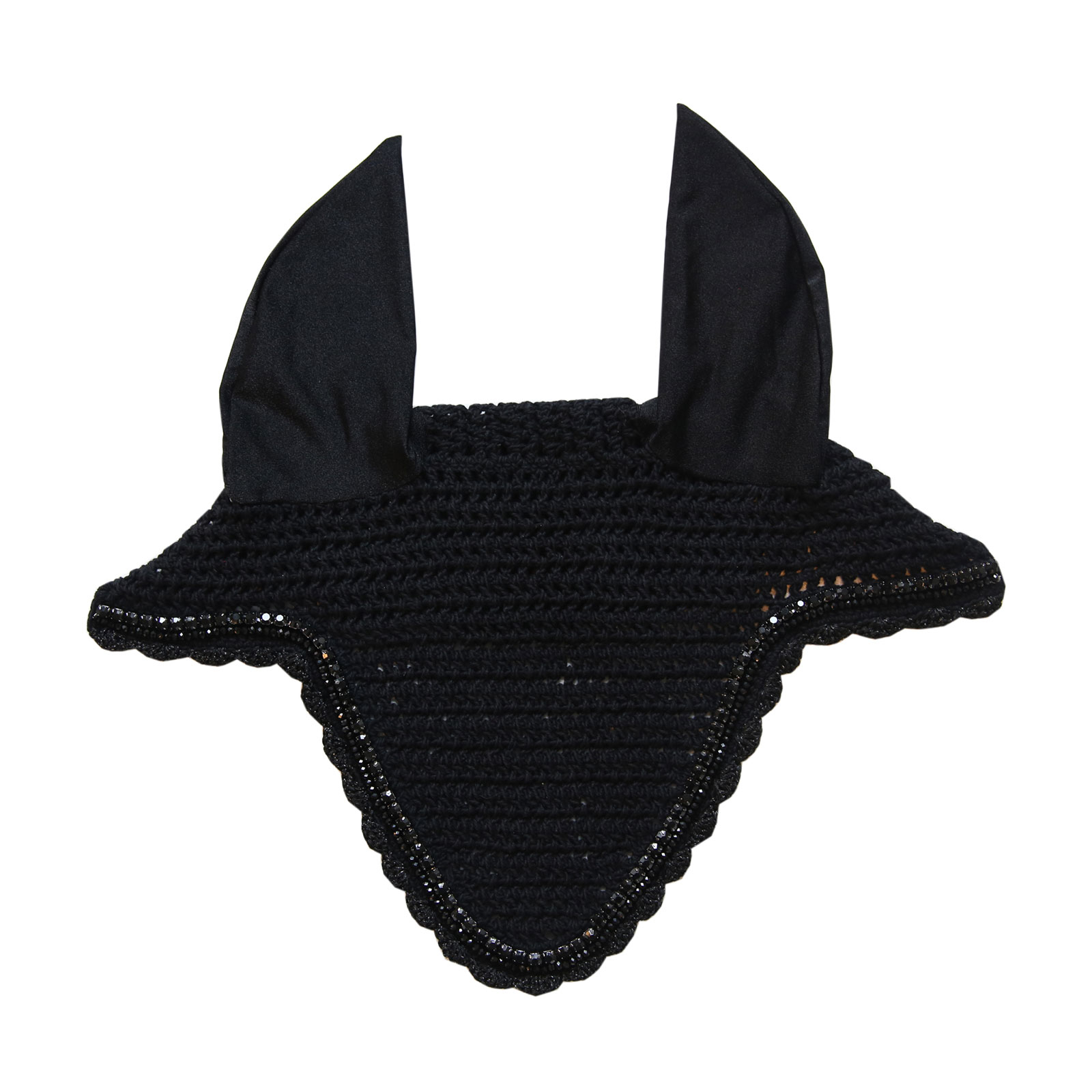Kentucky Horsewear Fly Veil Piedra larga y perla