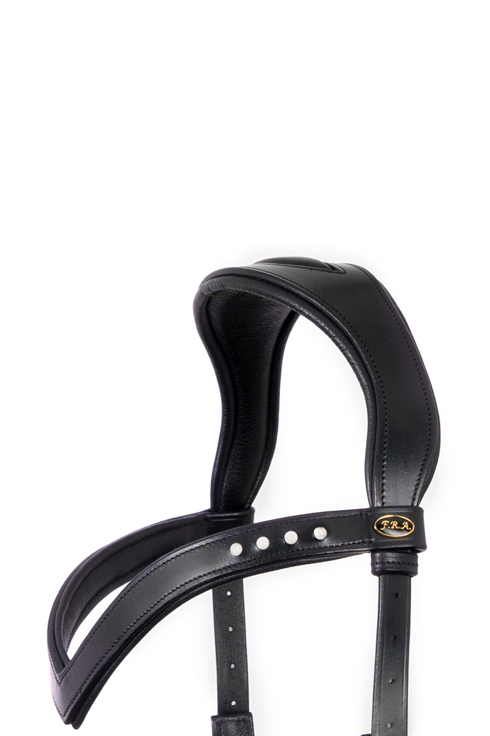 F.R.A. Freedom Riding Articles Glory Sidepull con riendas (Sistema 3), negro
