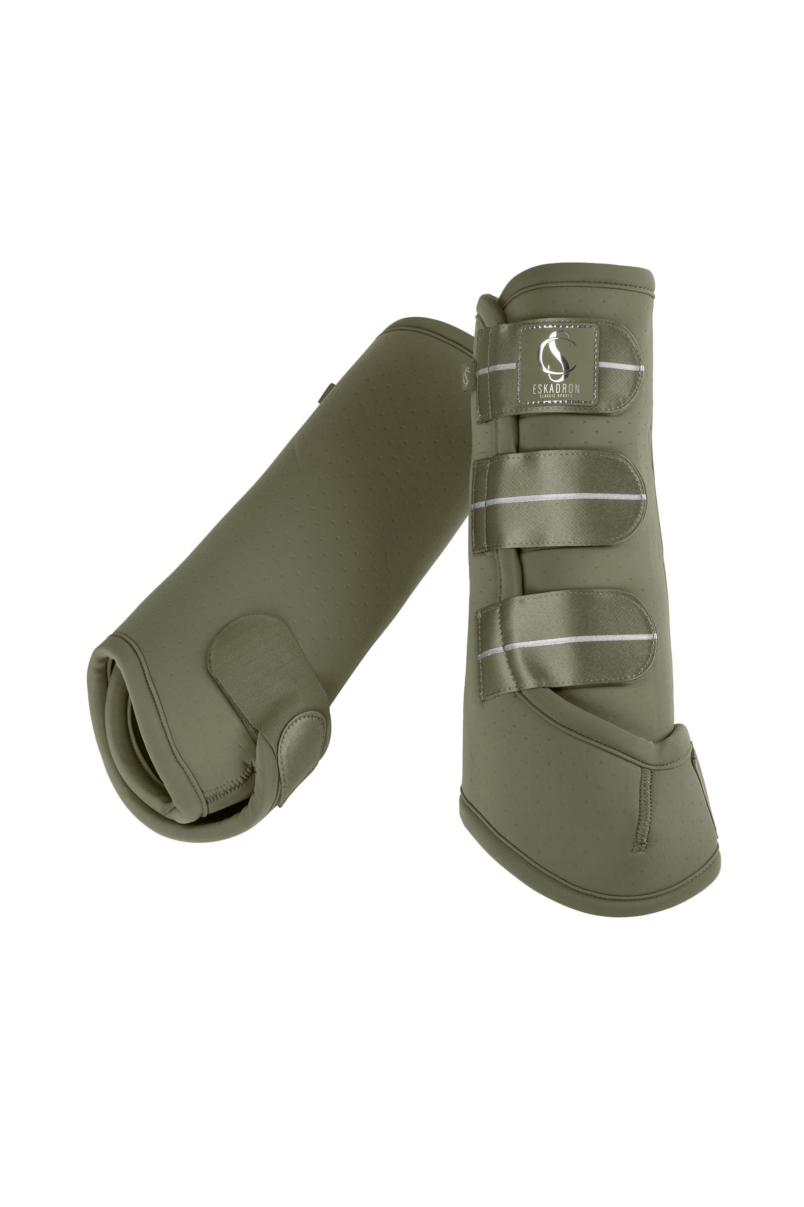 dusty olive Eskadron Classic Sports SS25 Pro Dressage protectores tendon, traseros