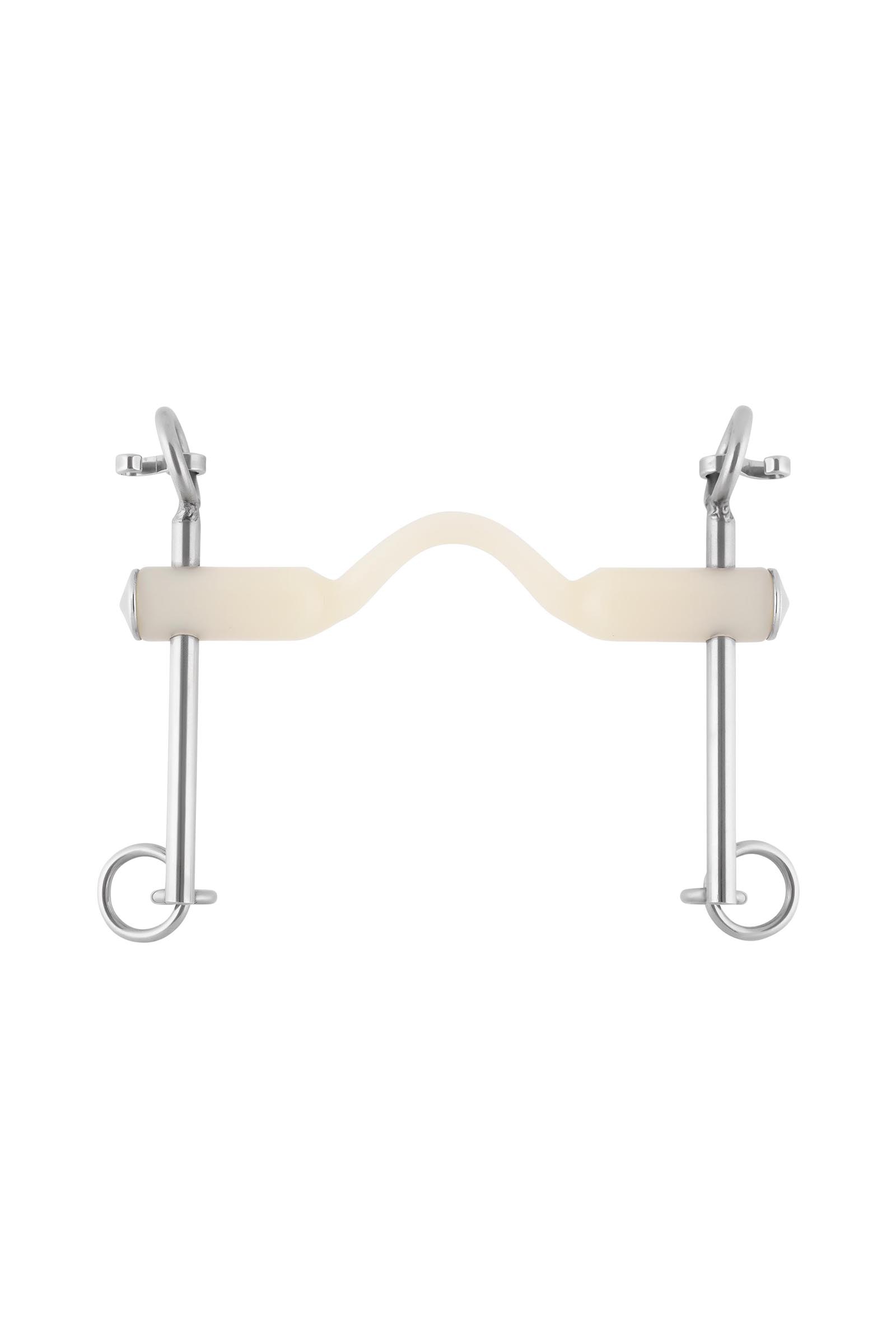 Bocado Nathe Sprenger 20mm con Pasalenguas, Brazos Largos (brazo inferior 7cm)