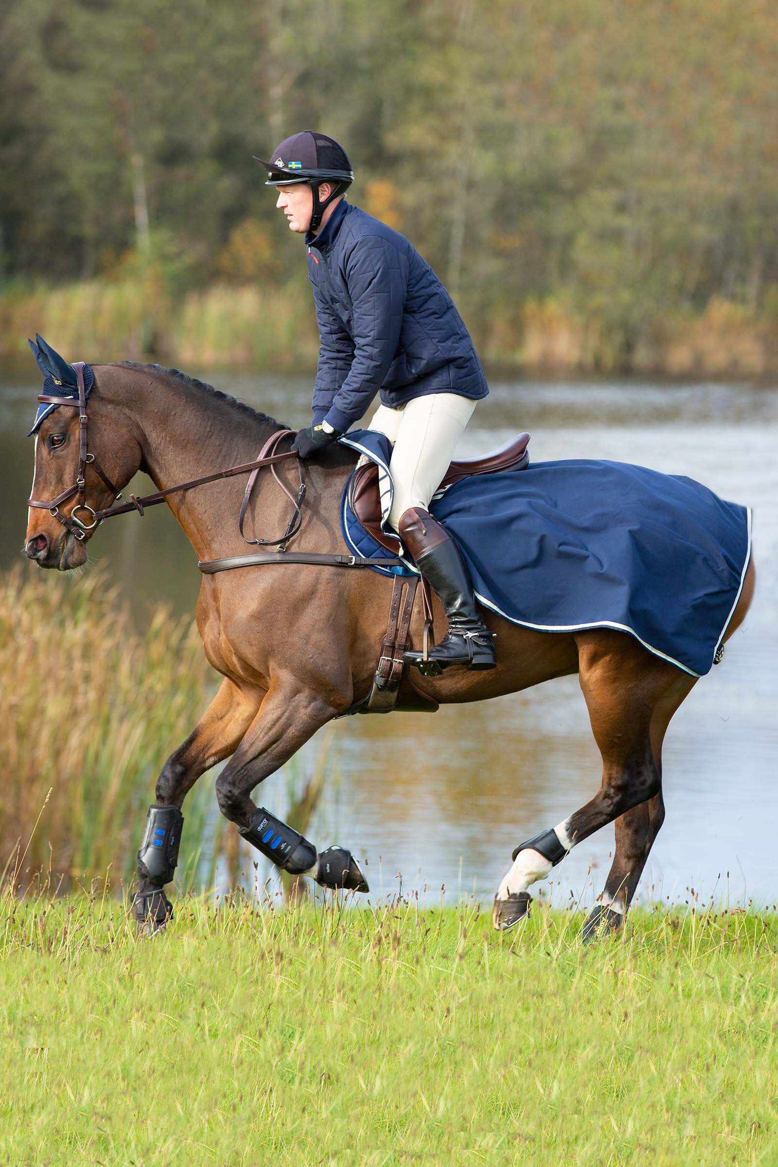 Manta de equitación Horseware Rambo