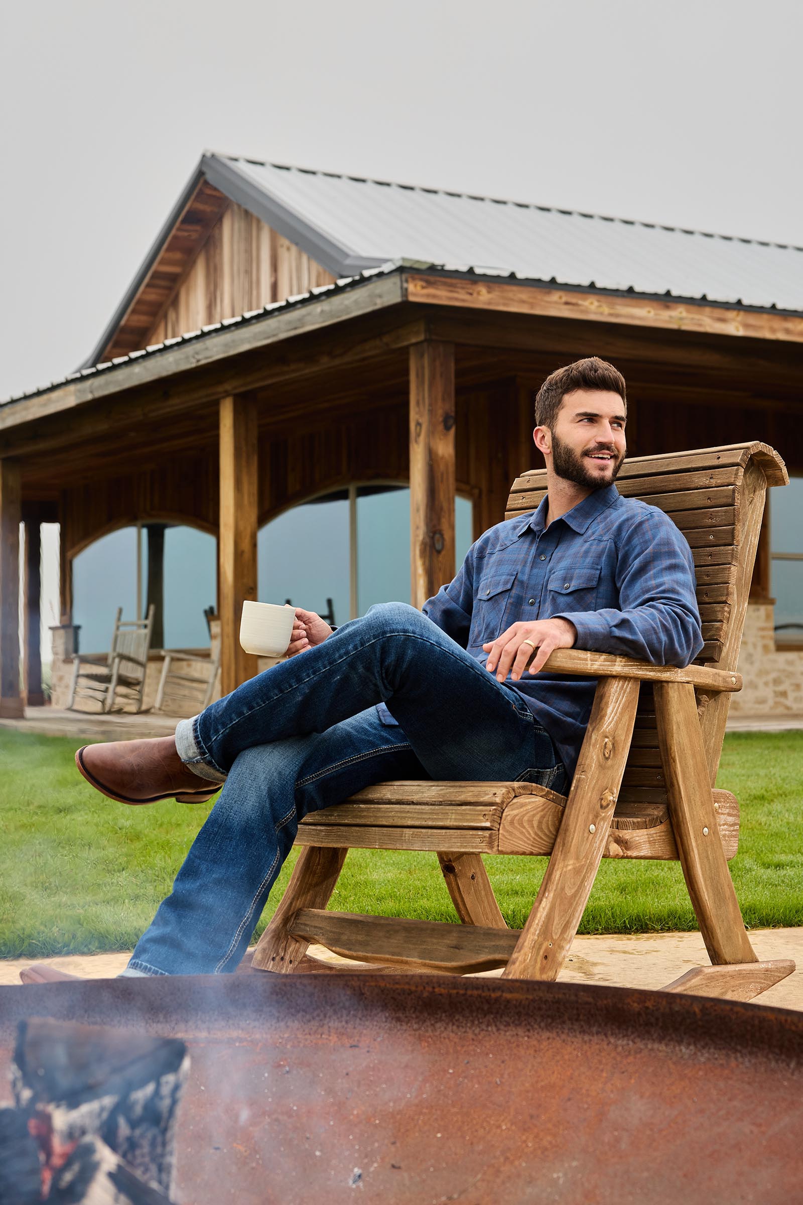 Ariat Holland Retro Fit Camisa para hombre