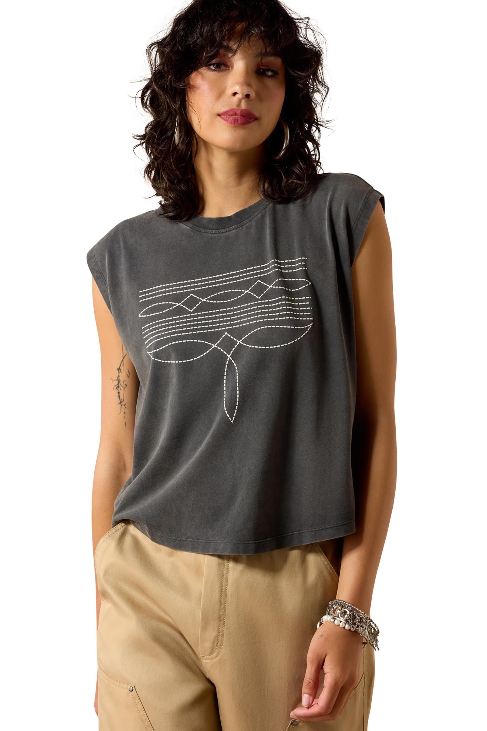 Ariat Mujer Dallas camiseta corta