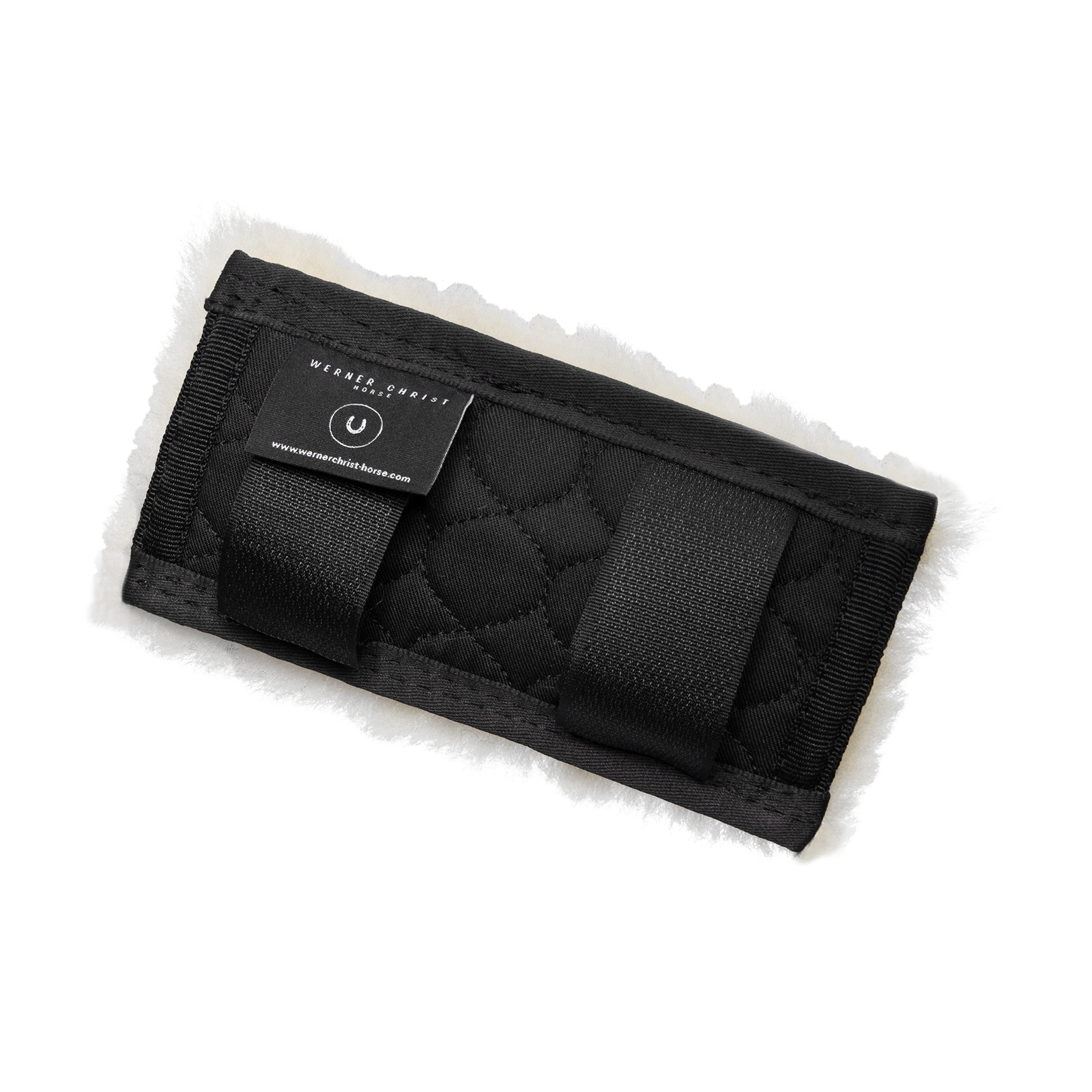 Black/Off-White Cubierta de cadena de bordillo de Cristo