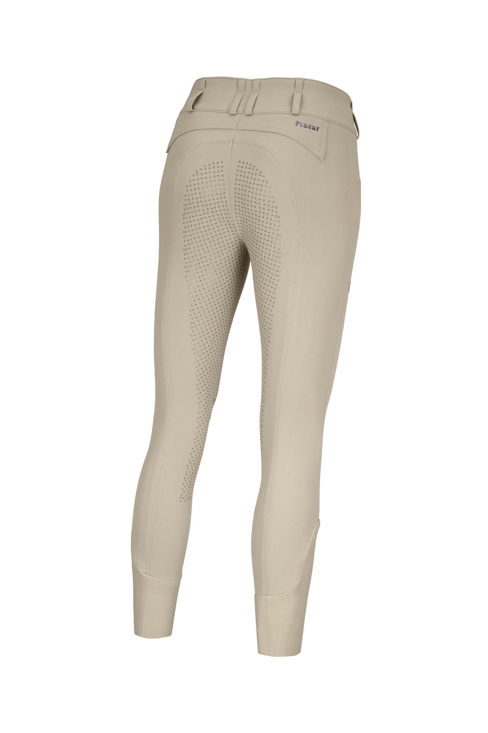 Pearl Gray Pikeur Candela SD pantalones de equitaci&oacute;n para mujer de cintura alta con full grip