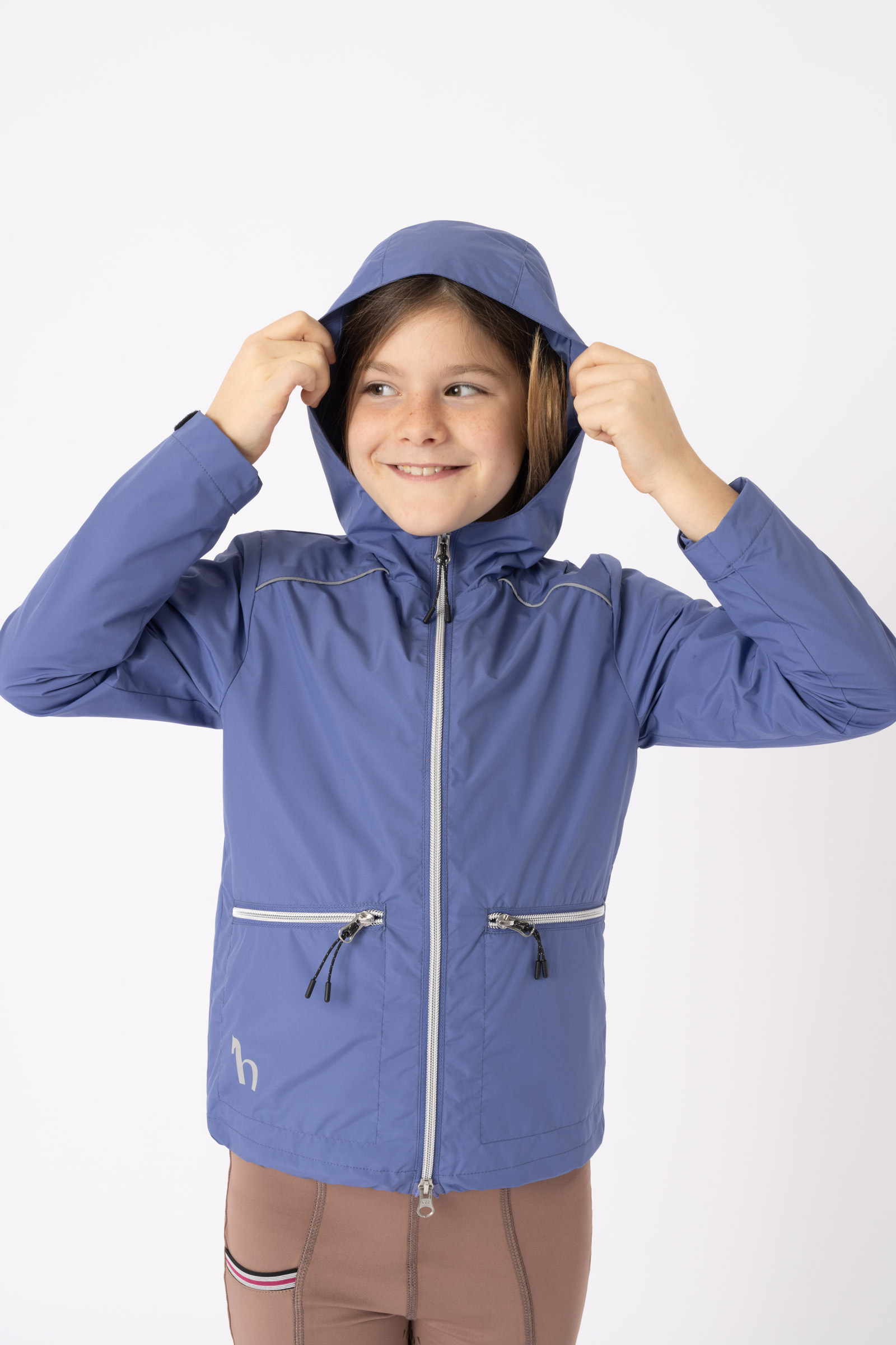 Chaqueta de Equitación con Revestimiento para Niños Horze Yona