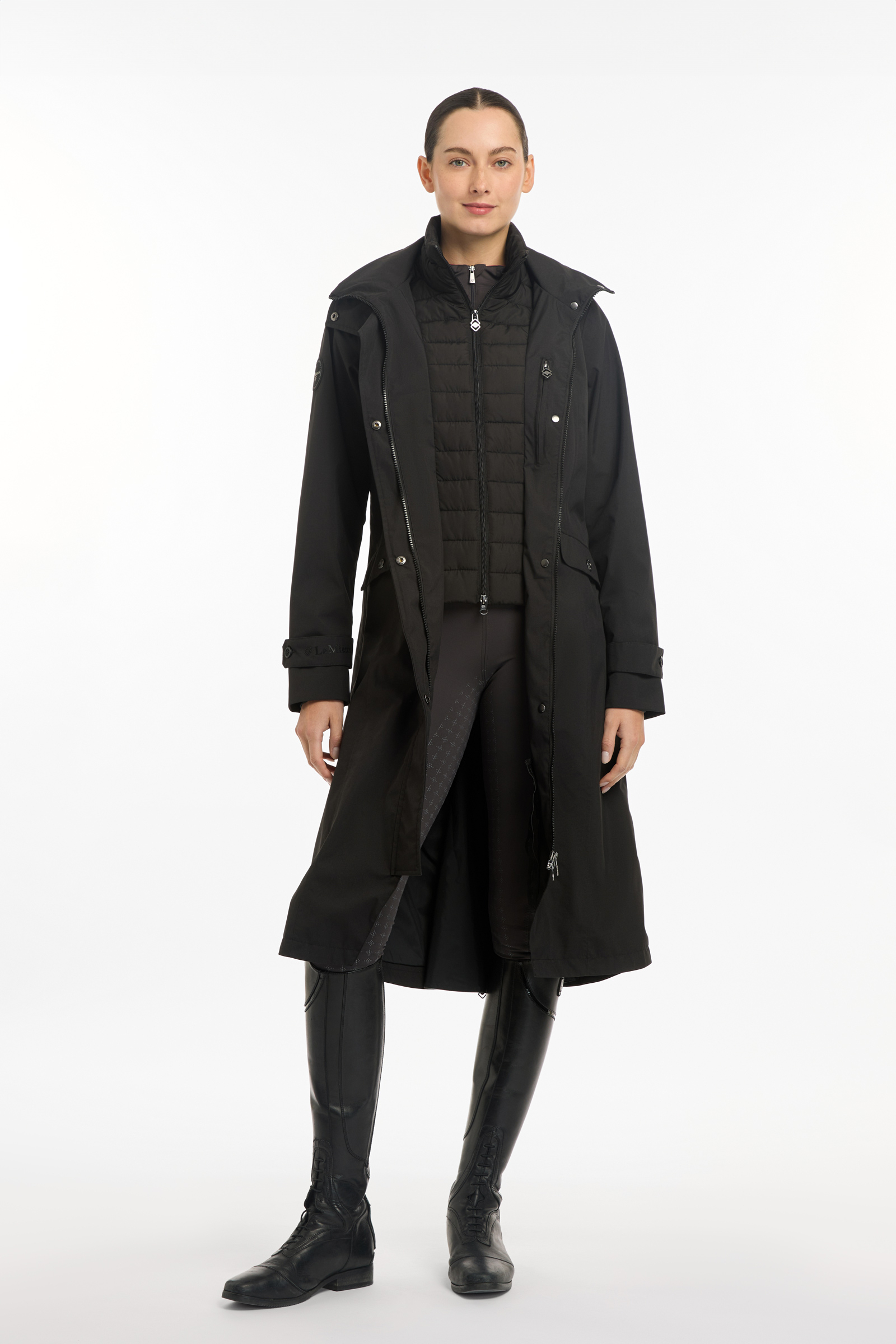 LeMieux Amelie abrigo de equitación impermeable y ligero para mujer