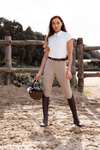 Horze Evelyn Pantalones de montar para mujer con asiento completo UPF 50+