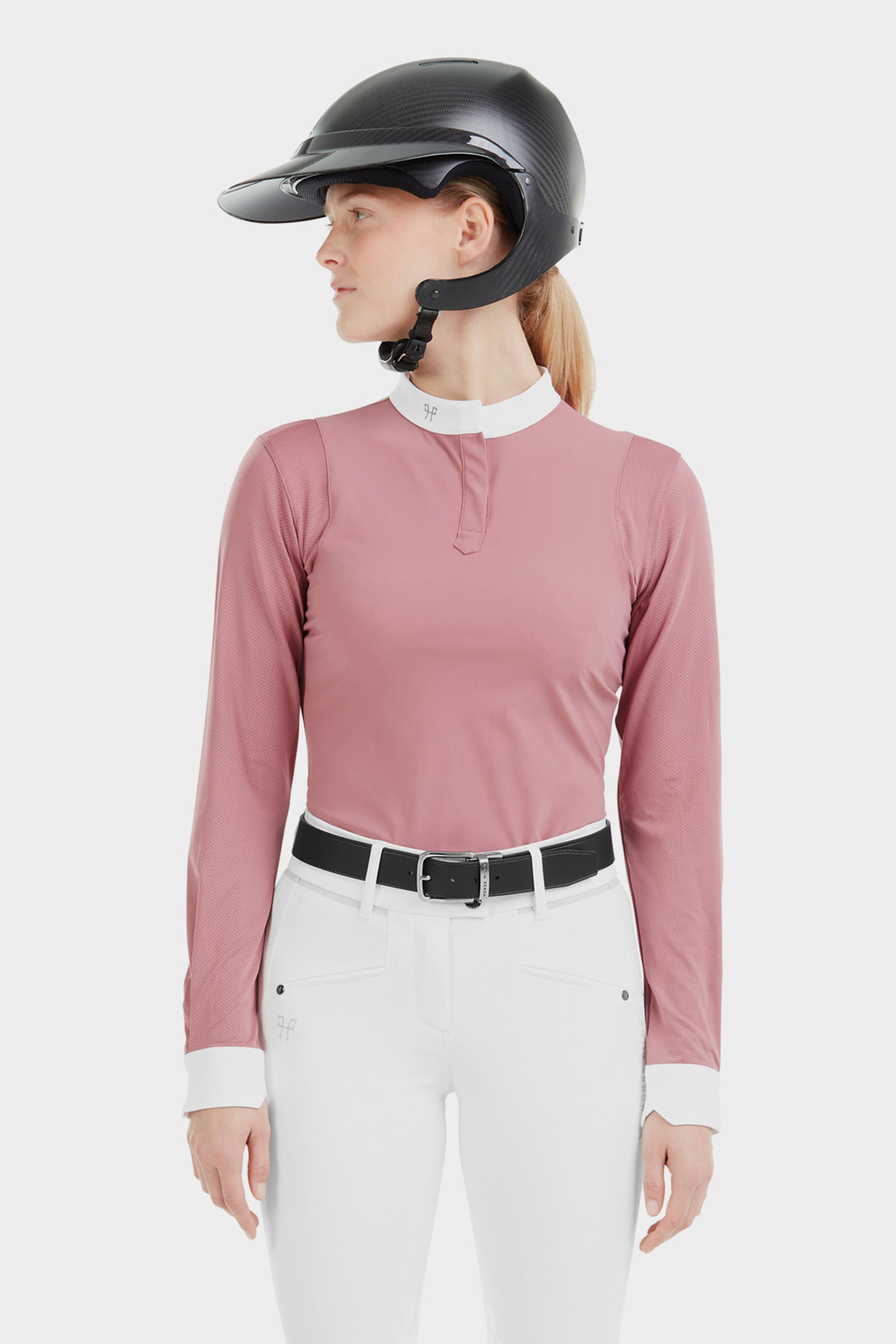 Mesa Pink Horse Pilot Aerolight camisa de mujer de manga larga