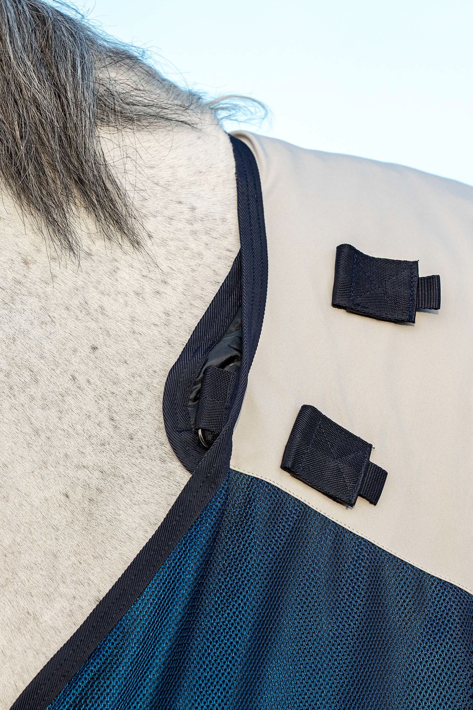 Horseware Rambo Summer Series manta de exterior con forro y parte desmontable del cuello, 100g