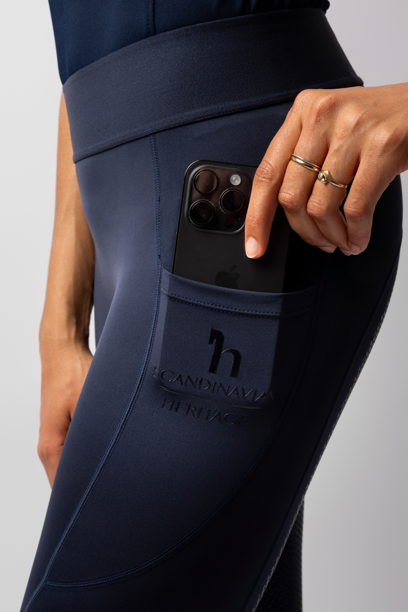 Horze Maia mallas de equitación con asiento completo para mujer  