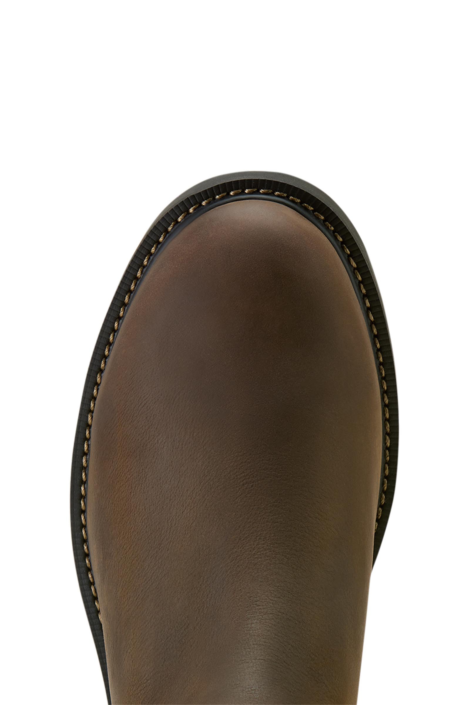 Ariat Bota de trabajo impermeable con puntera blanda Chelsea Groundbreaker