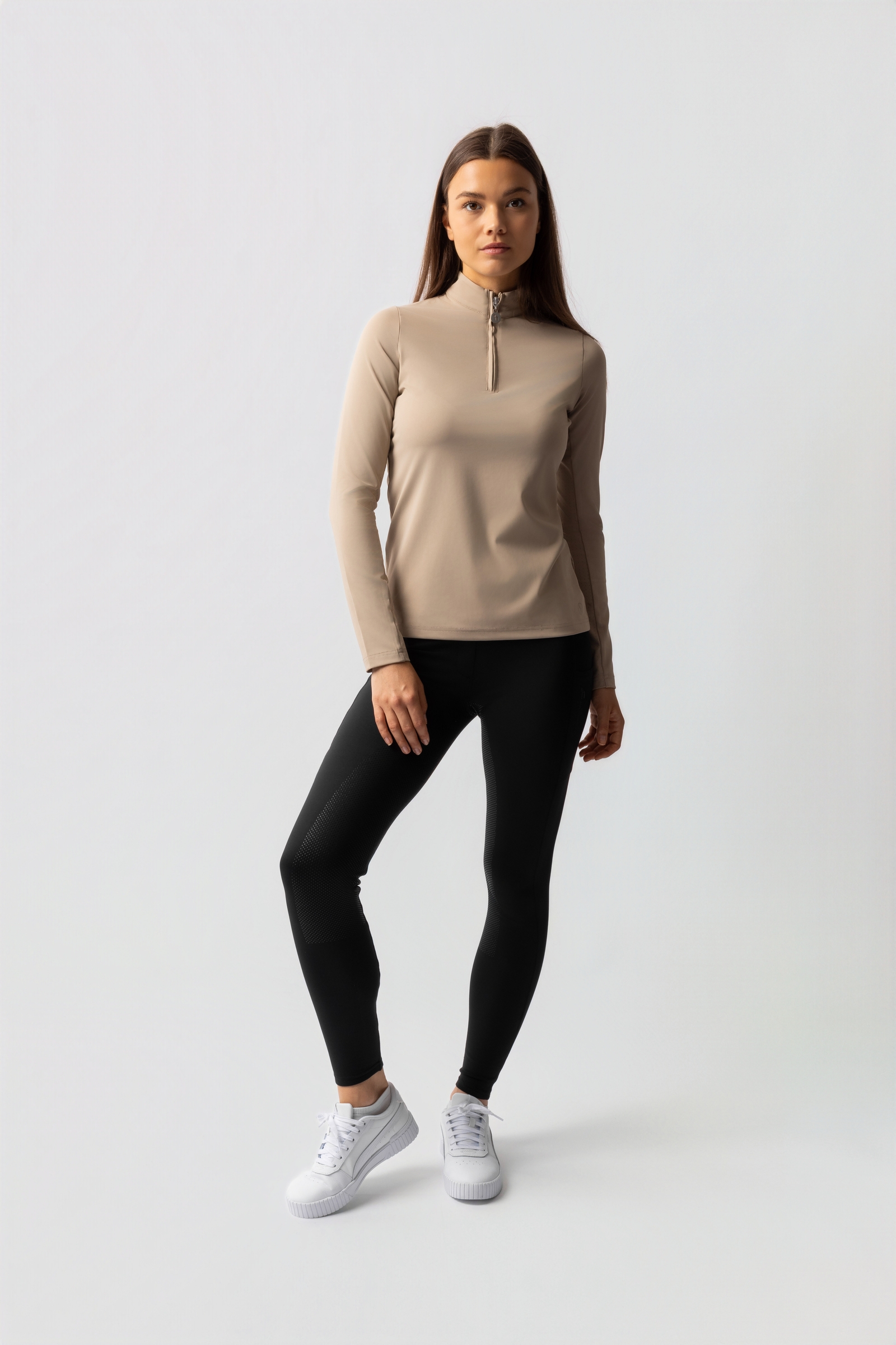 Horze Lilian Camiseta de entrenamiento de manga larga para mujeres