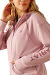 Ariat Breeze sudadera con capucha para mujer con cremallera completa