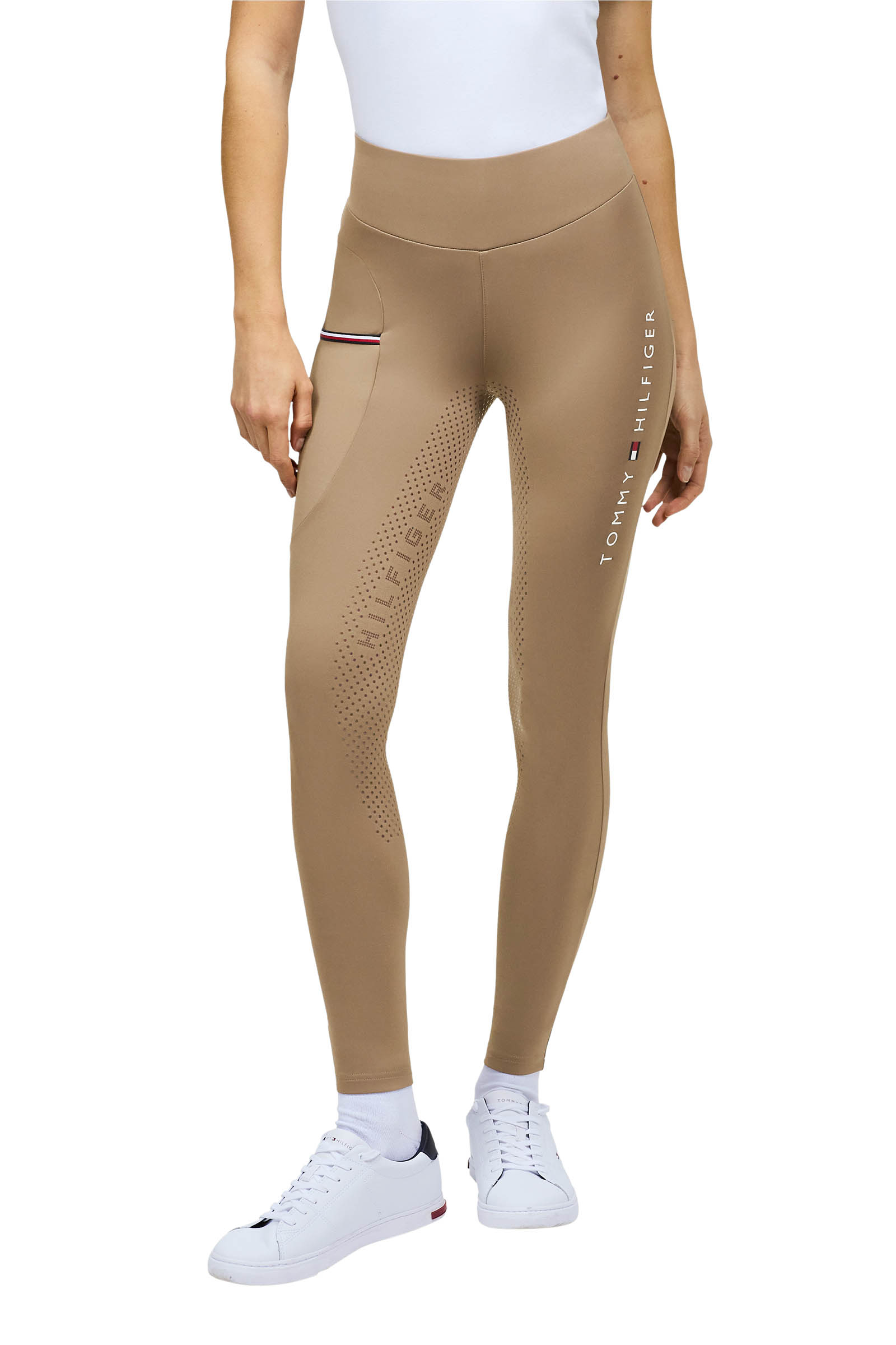 Tommy Hilfiger Equestrian Elmira Leggings con Grip Completo para Todo el A&ntilde;o