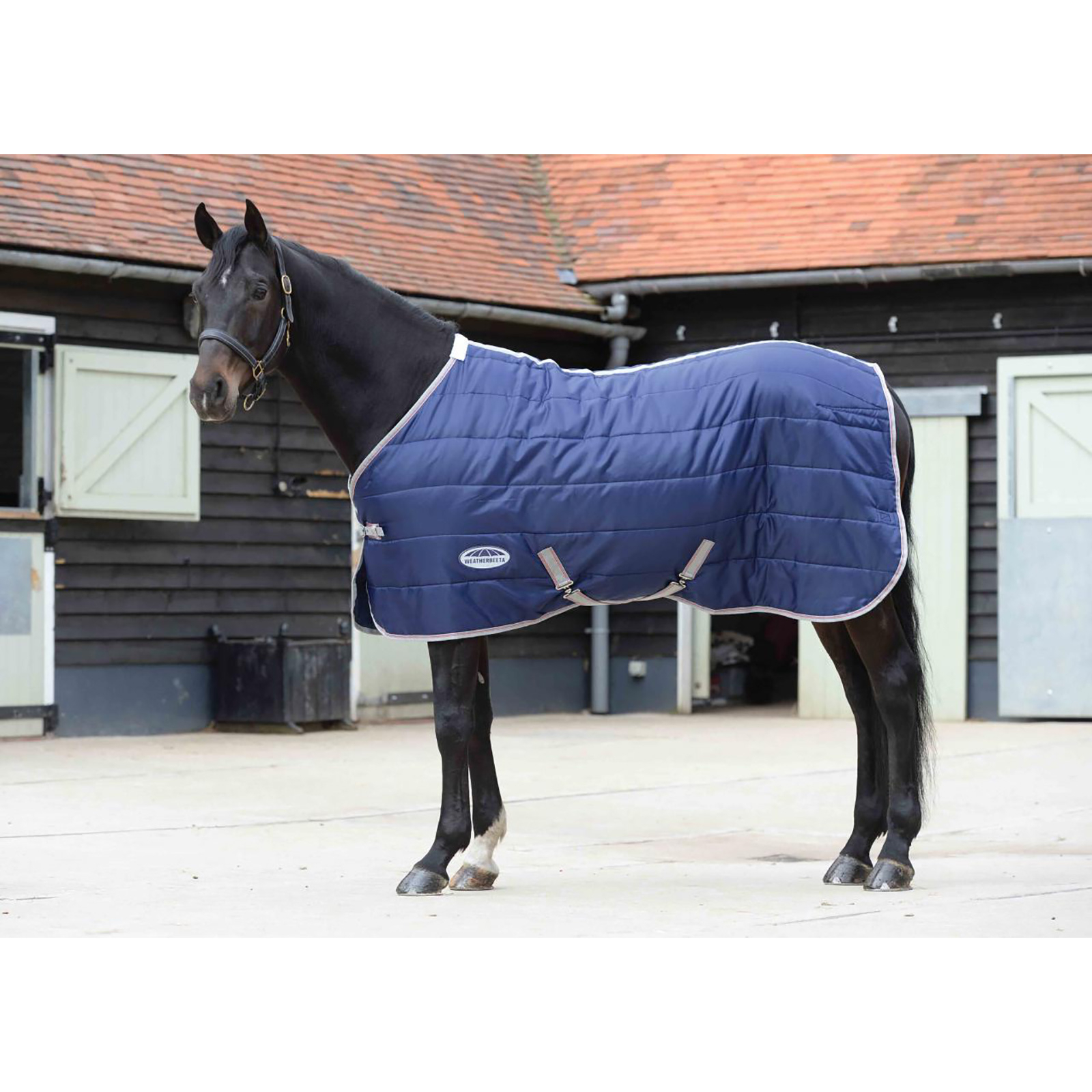 WeatherBeeta ComFiTec manta de cuadra con acolchado en canales, 110 g