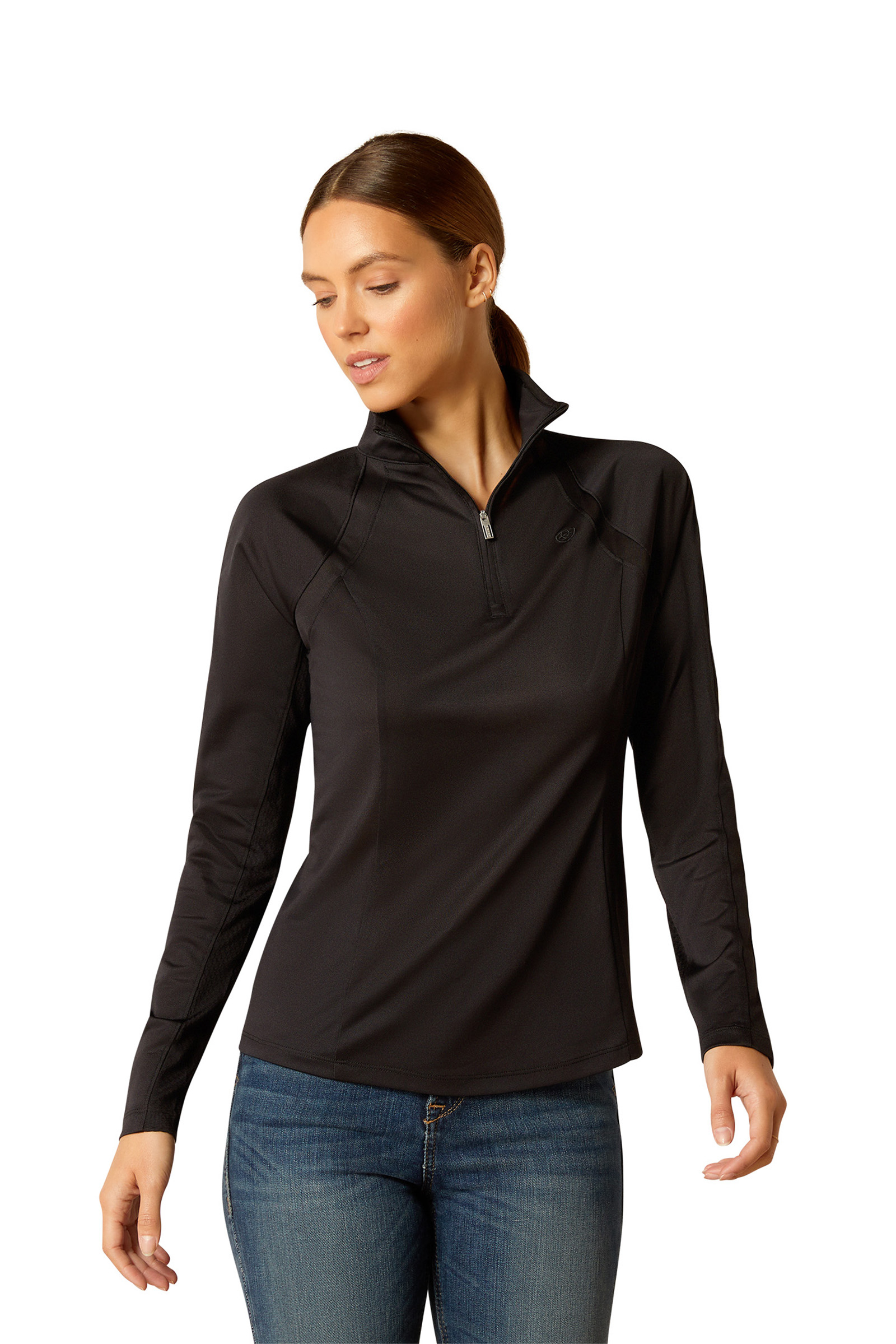 Black Ariat Sunstopper 3.0 capa base para mujer