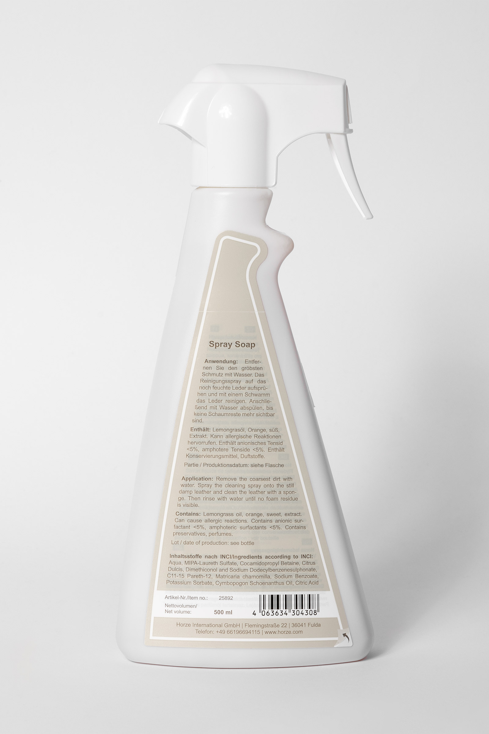 Espray Limpiador Cuero Horze, 500ml