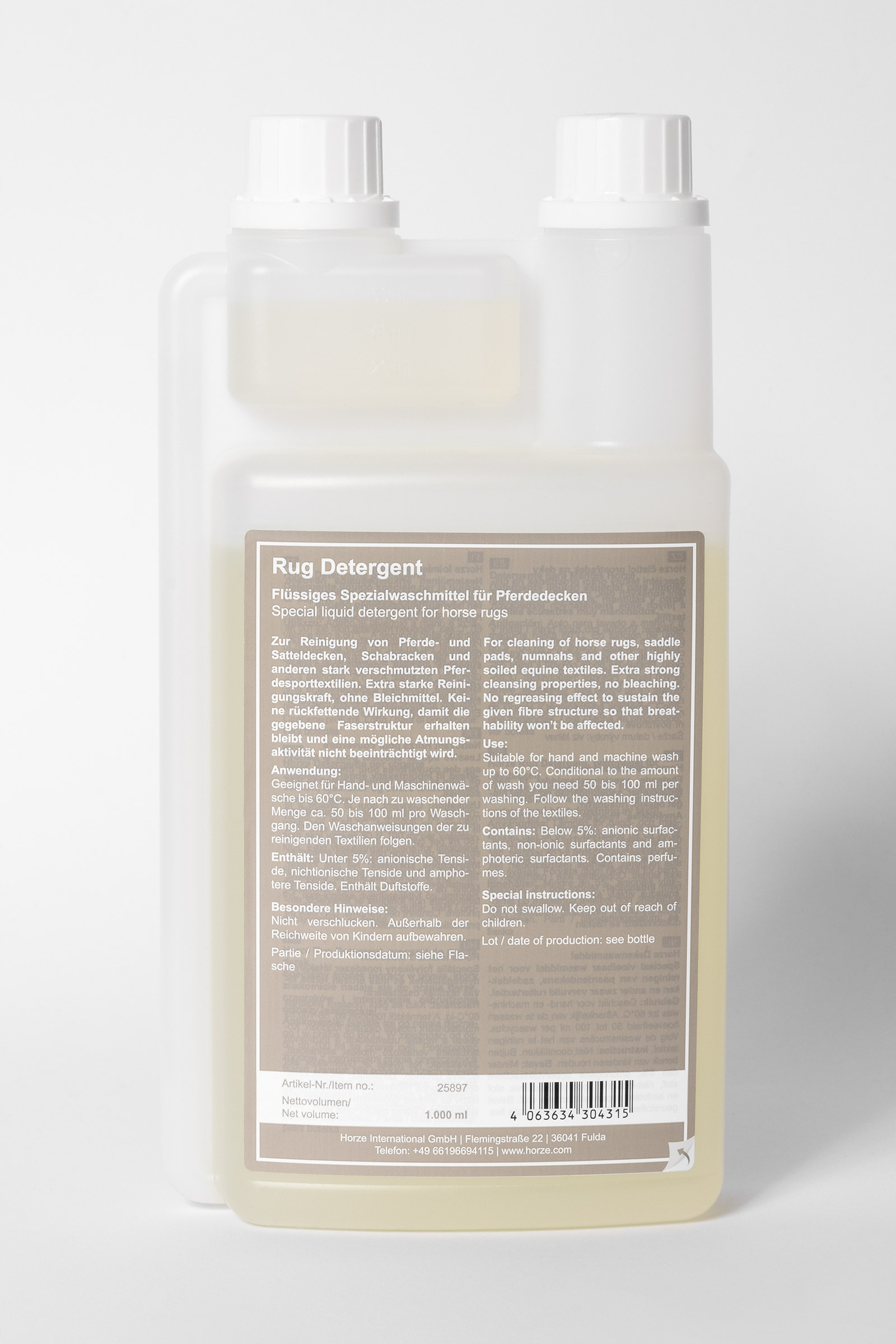 Detergente para Mantas Horze, 1l