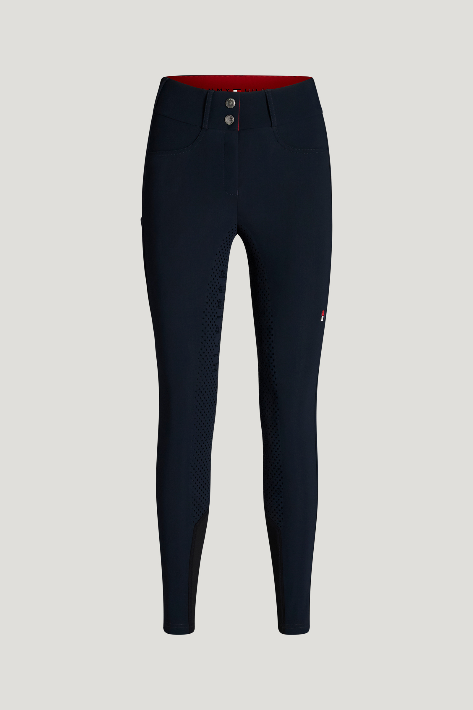 Tommy Hilfiger Equestrian Lea pantal&oacute;n de equitaci&oacute;n para mujer con agarre completo
