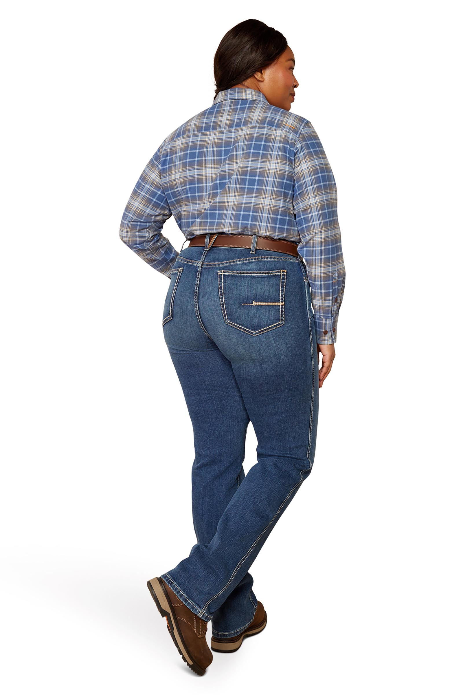 Ariat Rebar HR Riveter Straight Vaqueros rectos para mujer