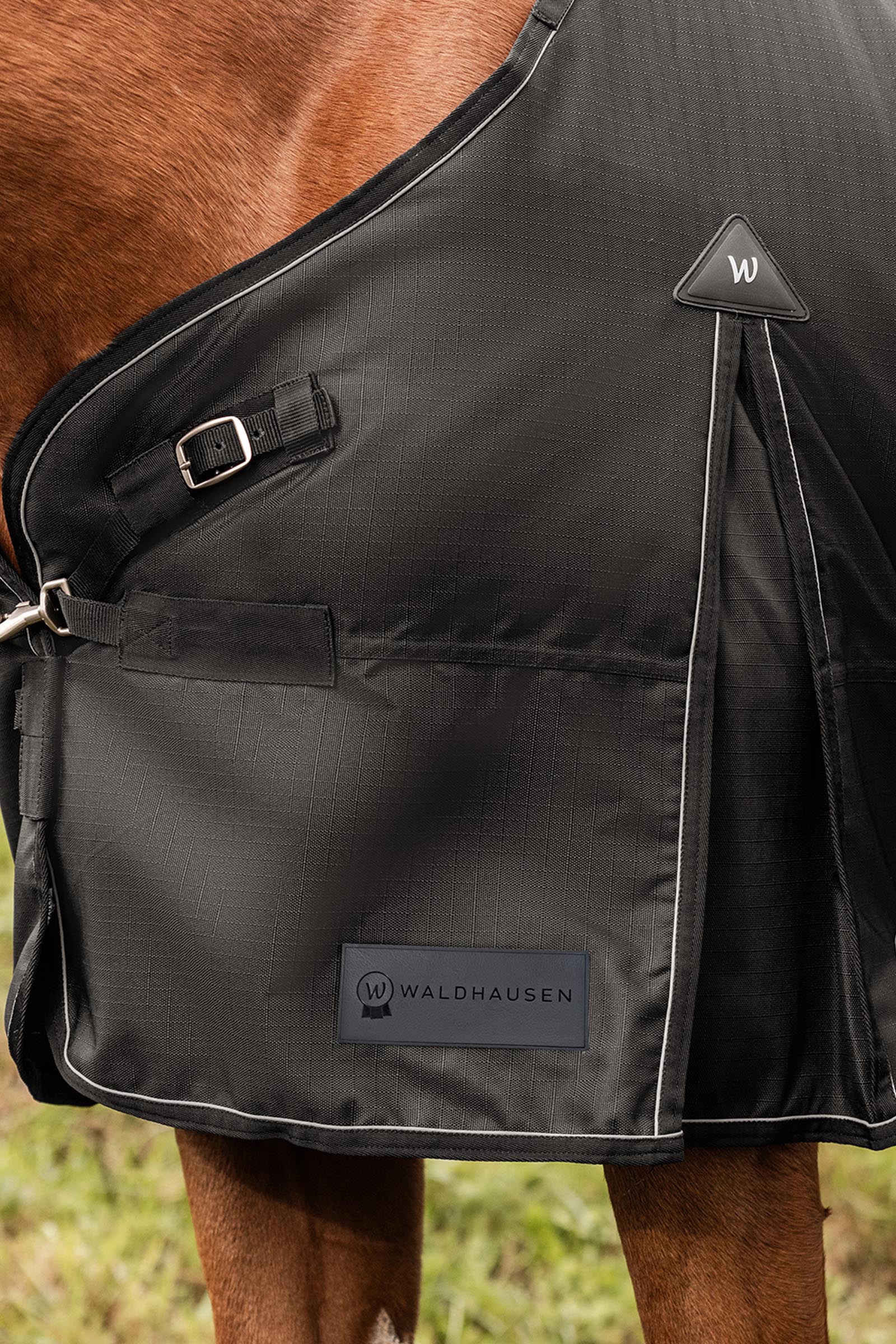 Waldhausen Scandic Manta de Exterior con cuello alto, 200 g