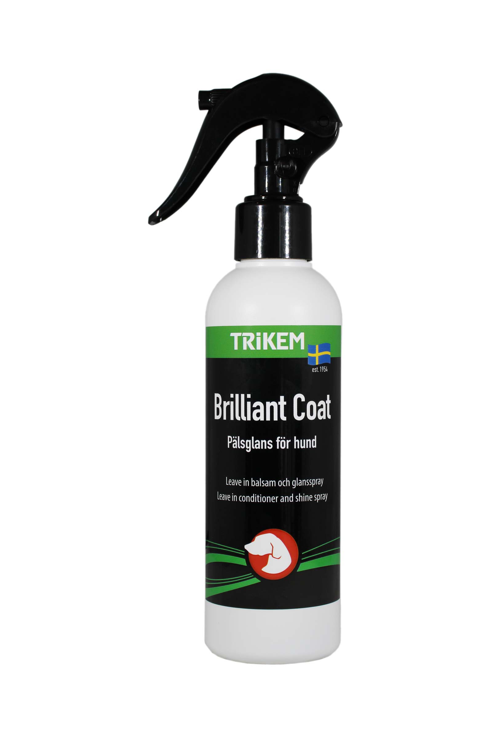 Trikem WorkingDog Brilliant Coat acondicionador y spray brillo, 200 ml