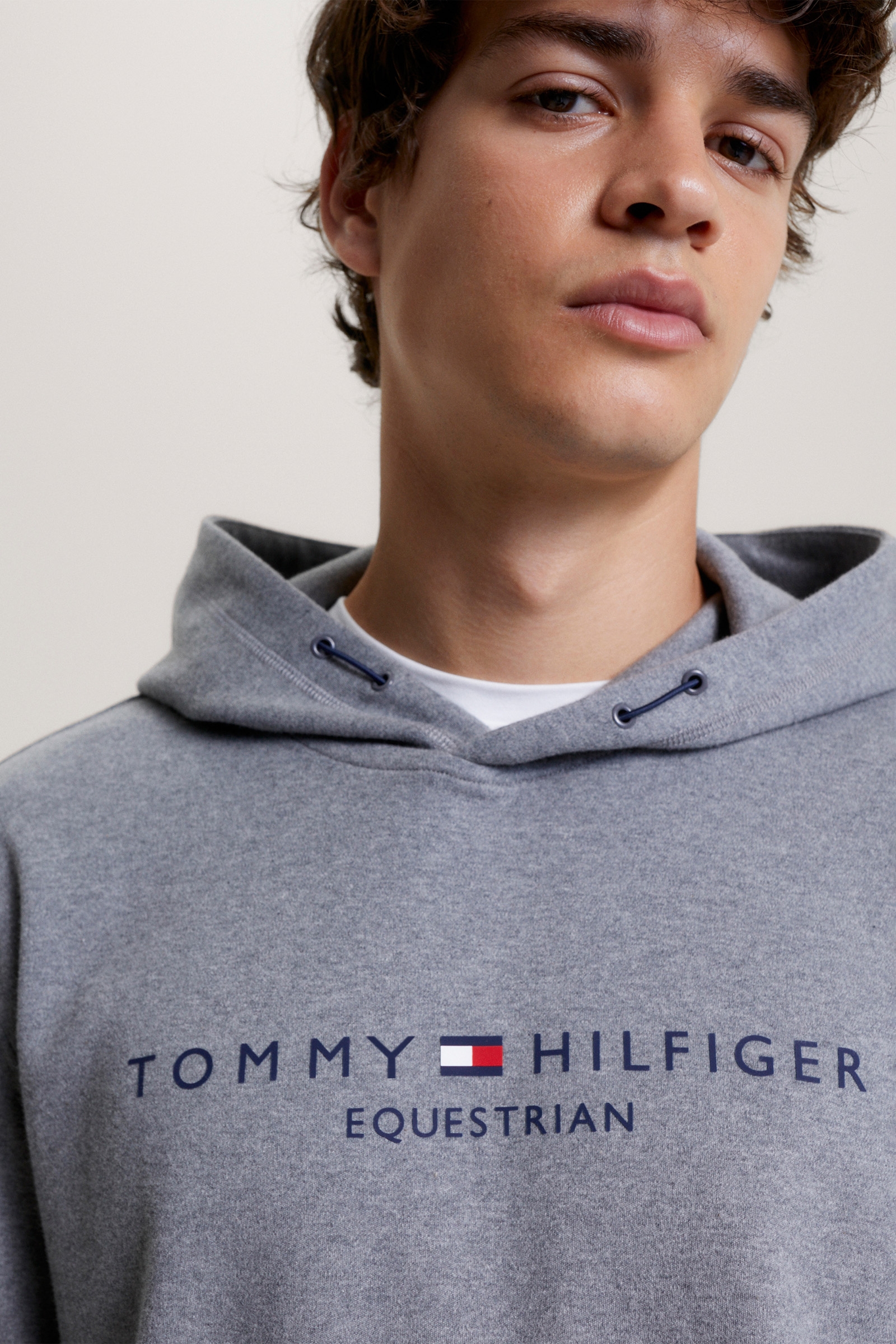 Sudadera con capucha Tommy Hilfiger Equestrian Williamsburg con motivo