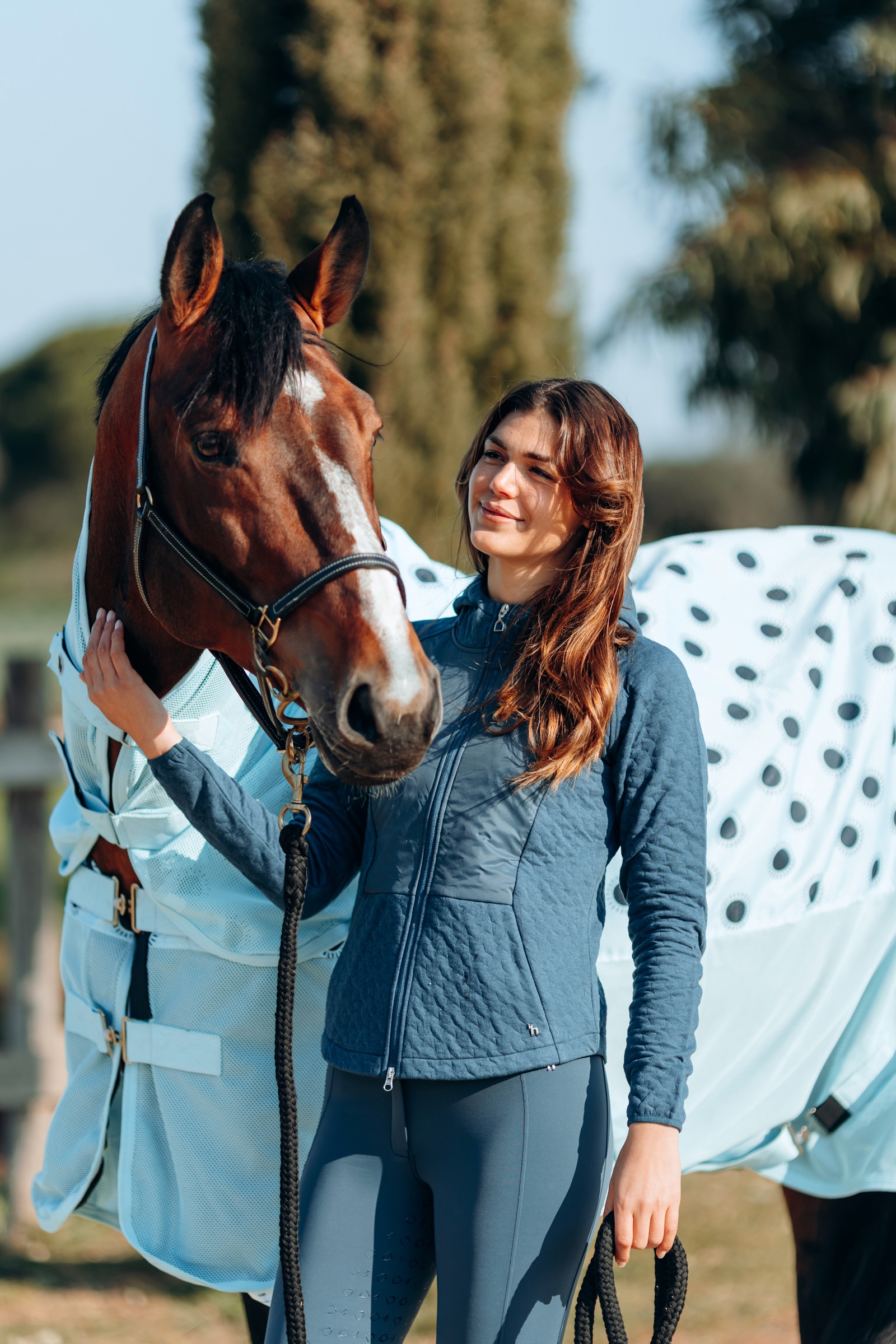 Sudadera con Capucha Híbrida para Mujer Horze Sabine