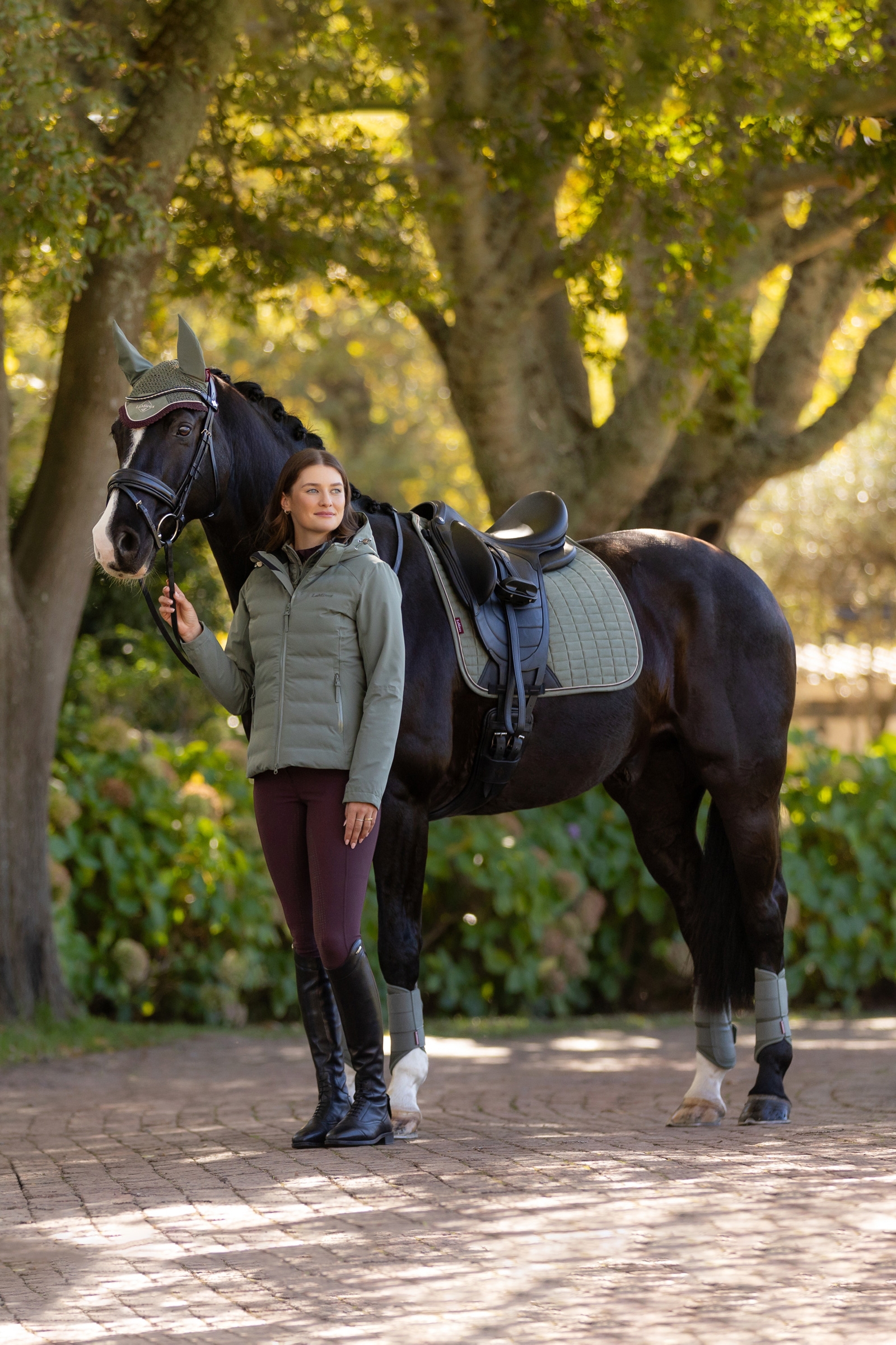 LeMieux Brooke chaqueta h&iacute;brida impermeable para mujer