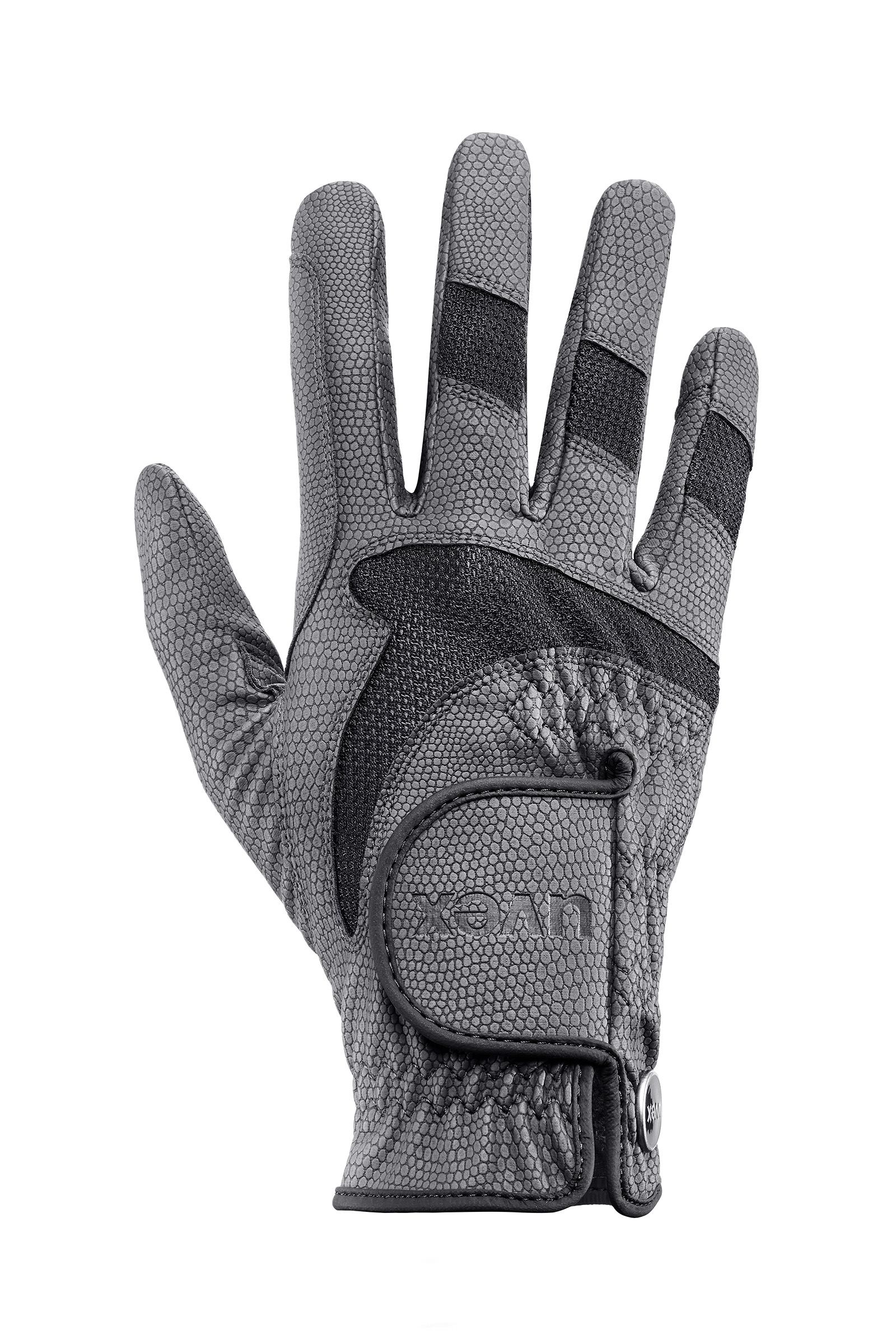 Anthracite/Black Guantes de equitación Uvex i-performance II