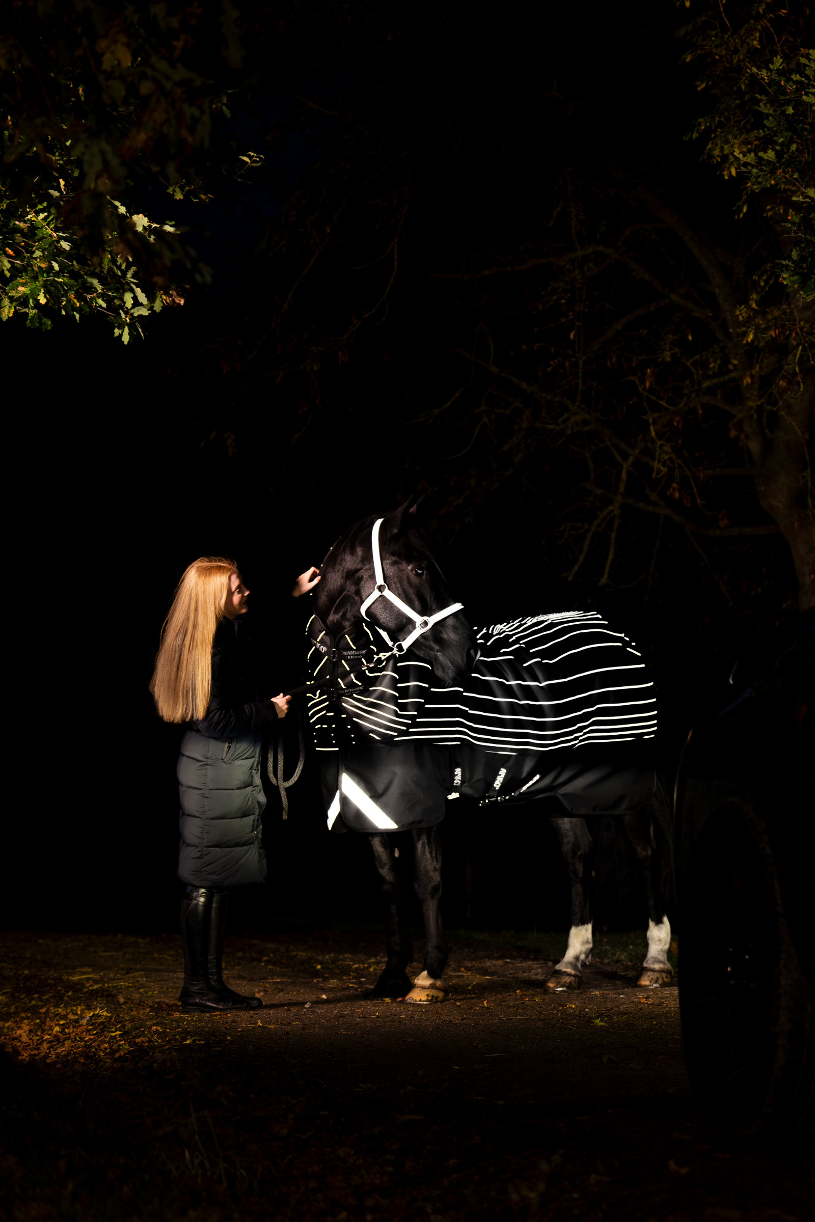 Horseware Amigo 1200D FieldSafe Reflectech Plus manta de exterior, 100 g