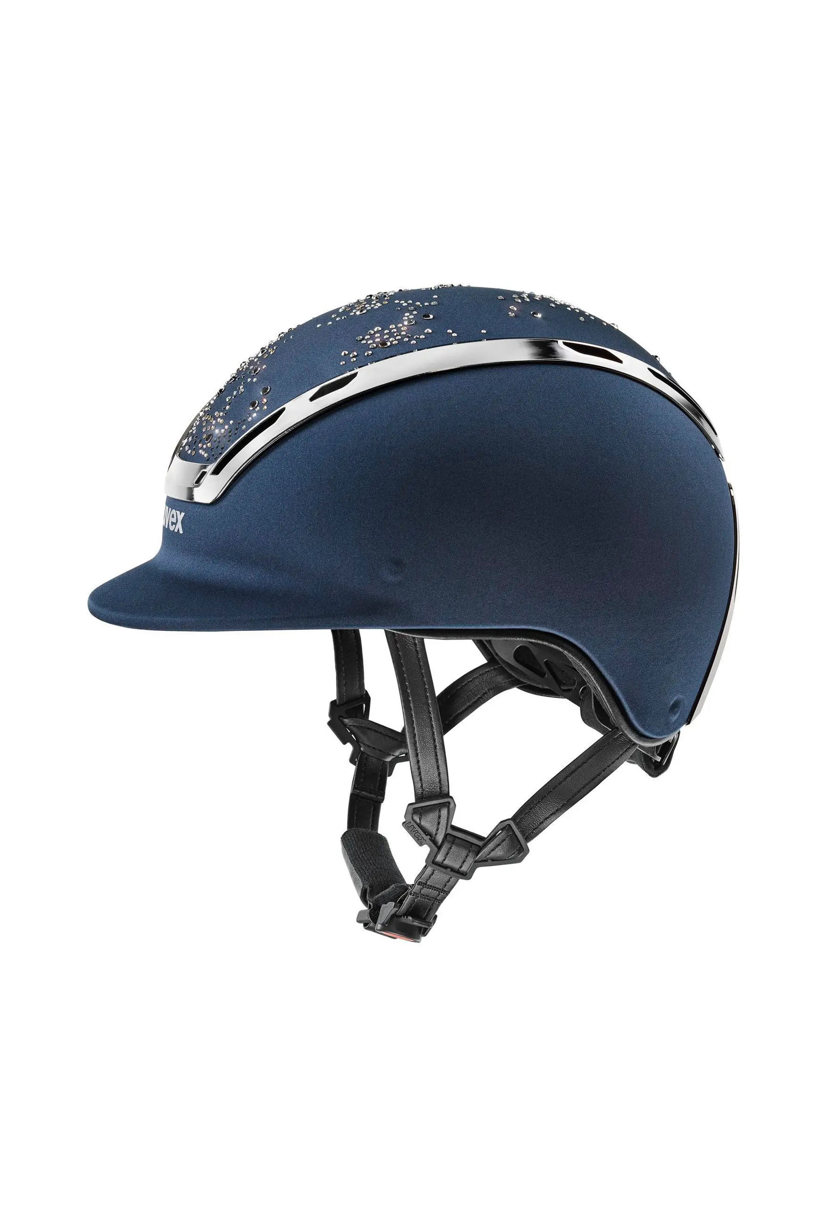 navy Uvex Exxeed Diamond Casco de Equitaci&oacute;n