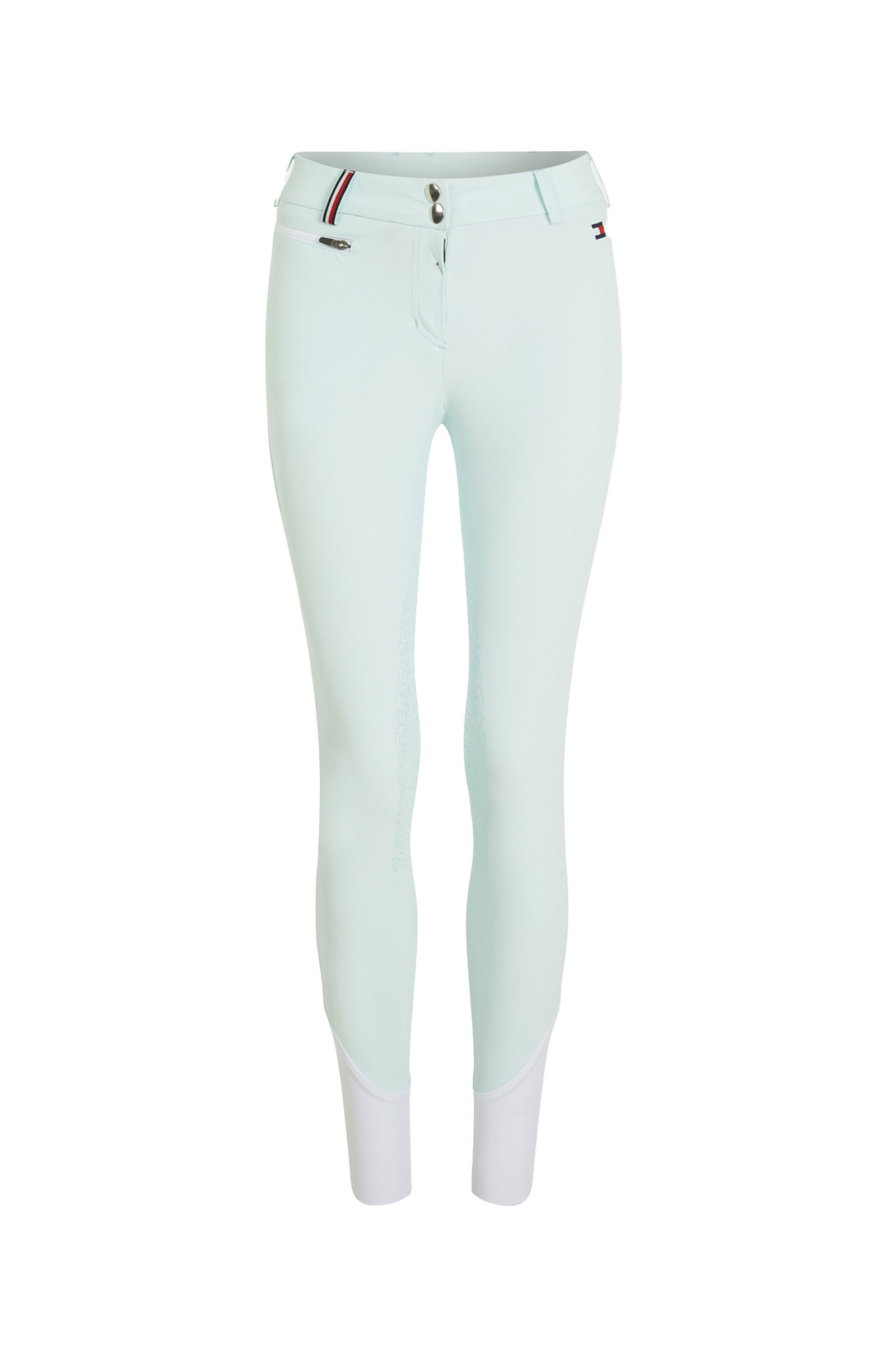 Tommy Hilfiger Equestrian Style - Pantalones de mujer con parche en la rodilla